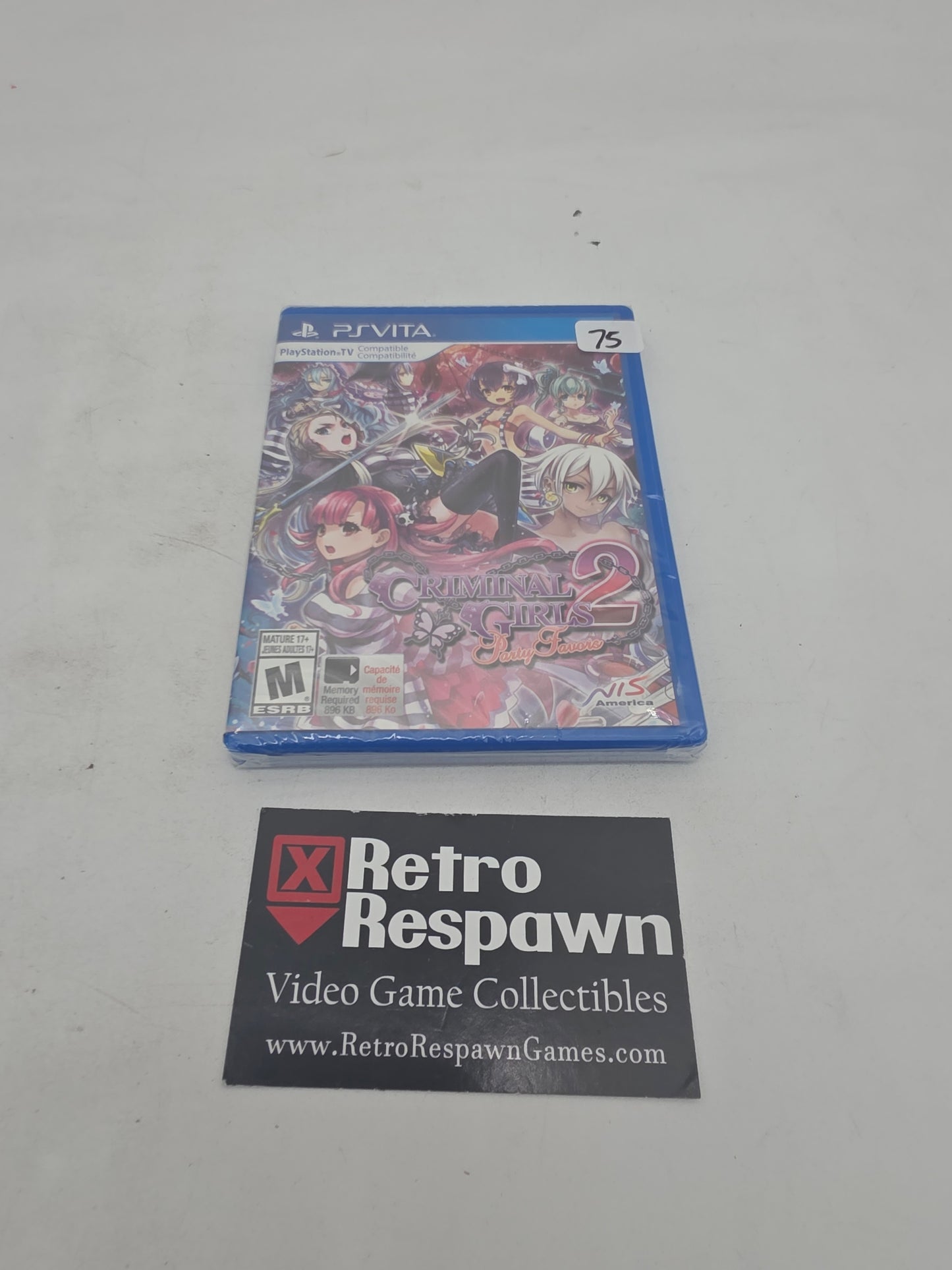 Criminal Girls 2: Party Favors - Playstation Vita (Sealed)