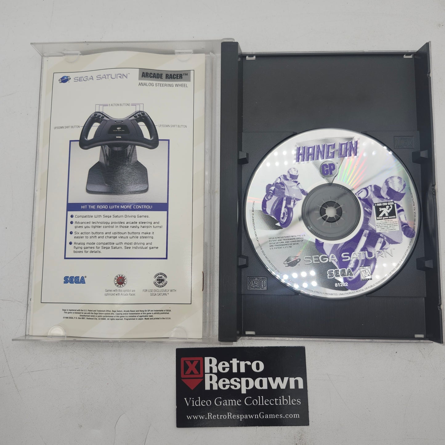 Hang-On GP - Sega Saturn (Complete)