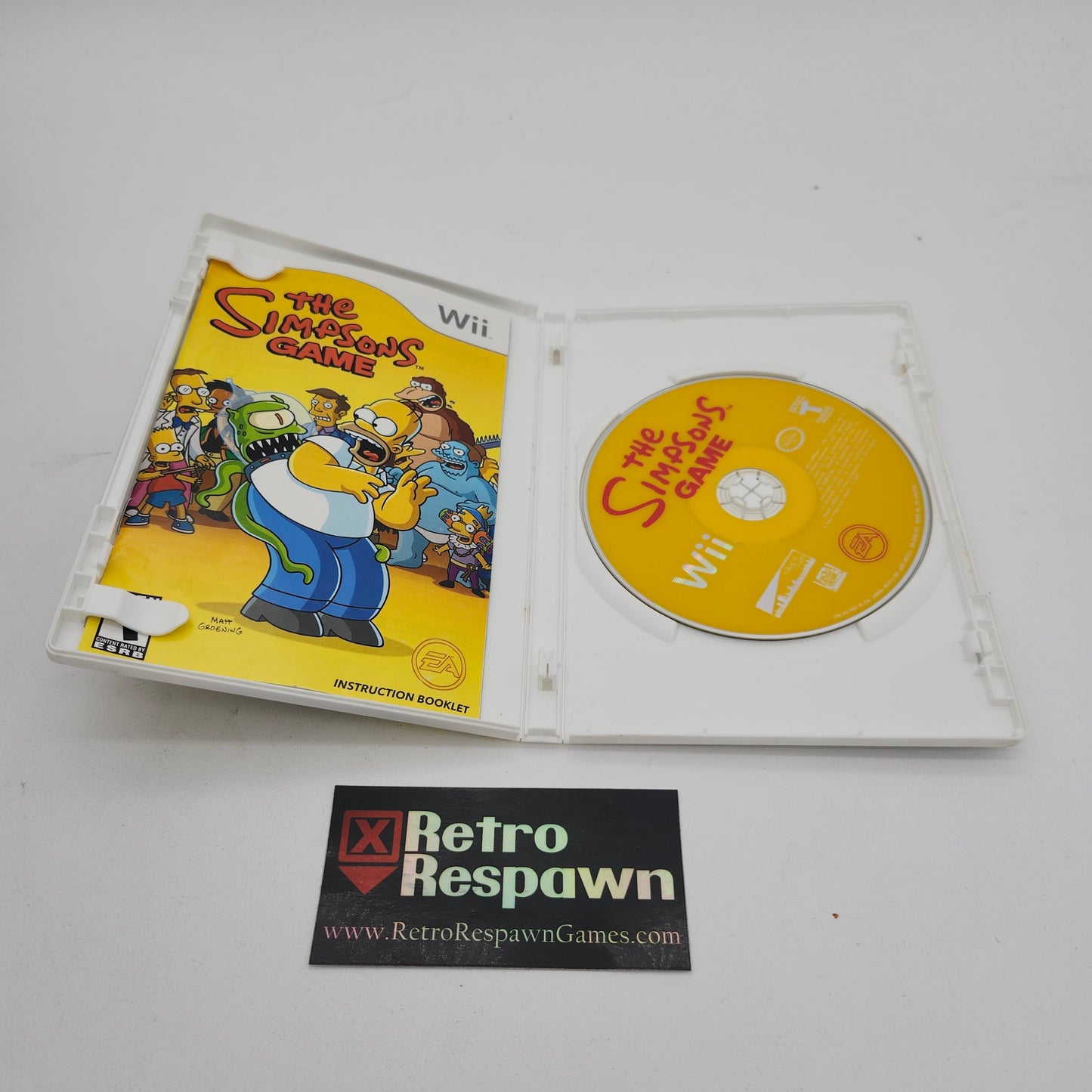 The Simpsons Game - Wii (Complete)