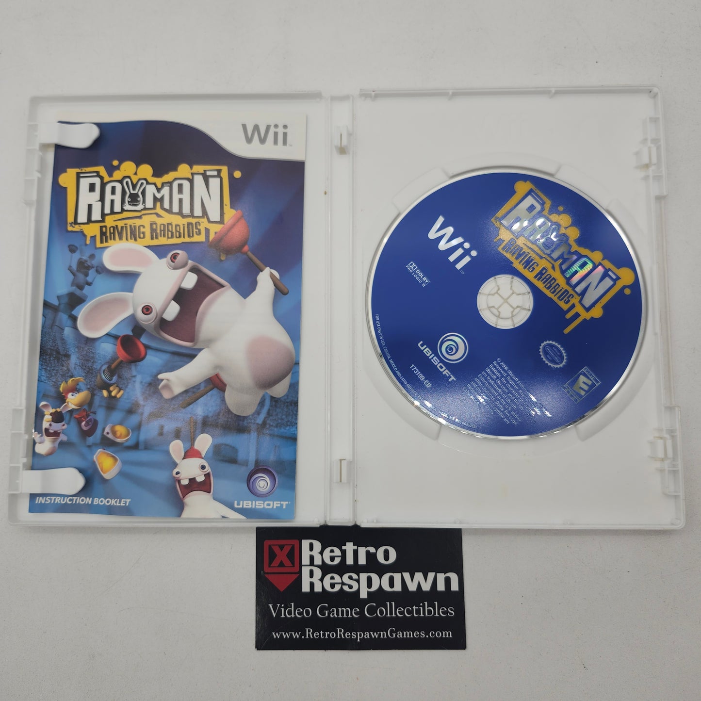 Rayman Raving Rabbids - Wii (Complete)