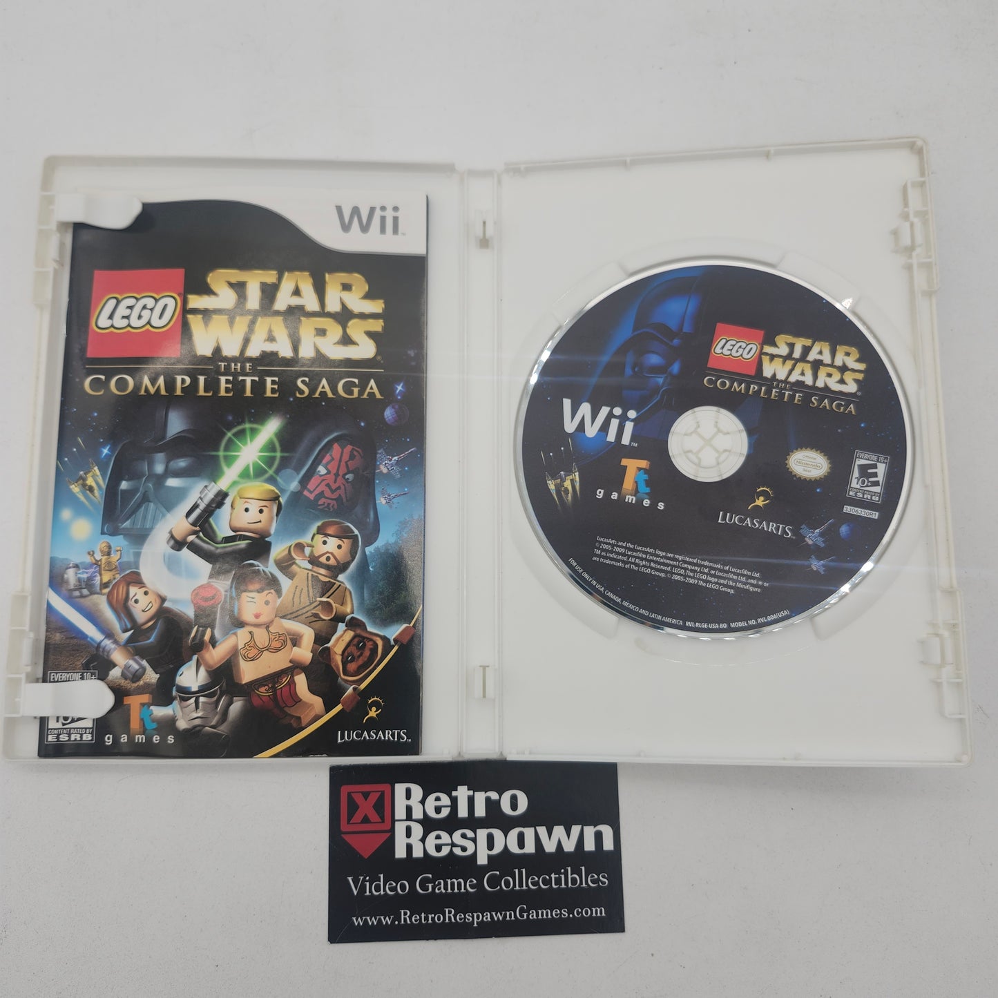 LEGO Star Wars Complete Saga - Wii (Complete)