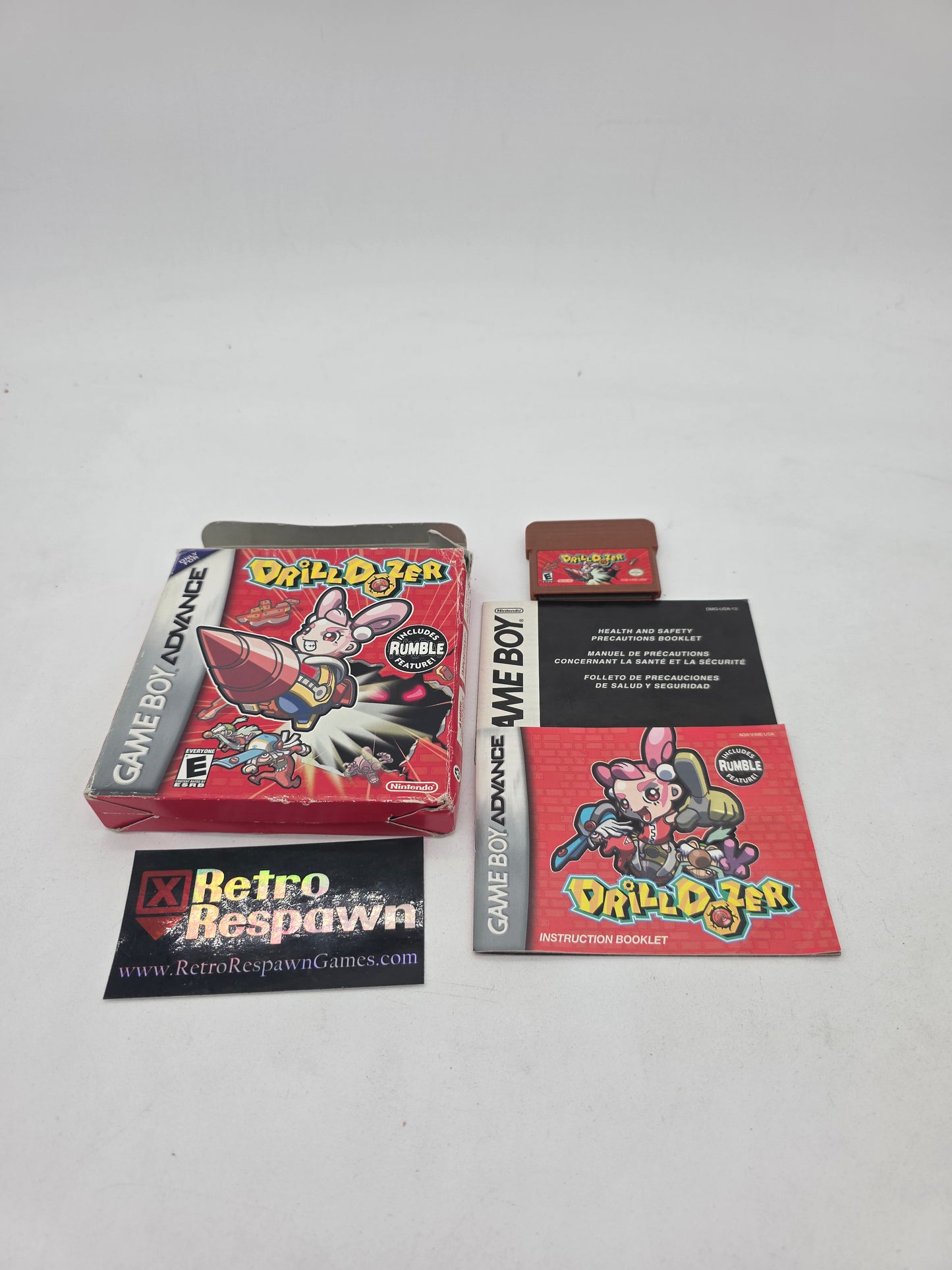Drill Dozer - GameBoy Advance (Complete)