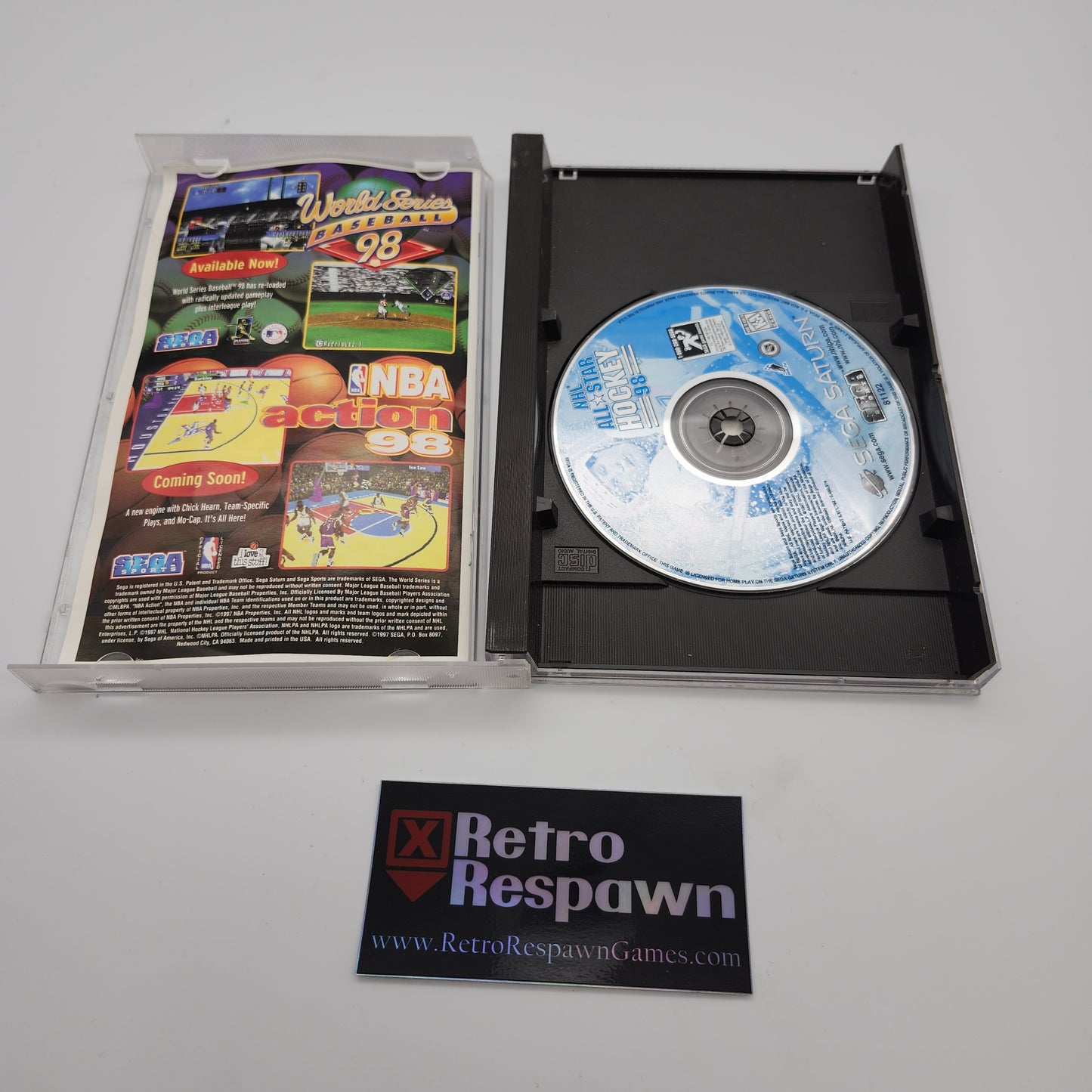 NHL All-Star Hockey 98 - Sega Saturn (Complete)