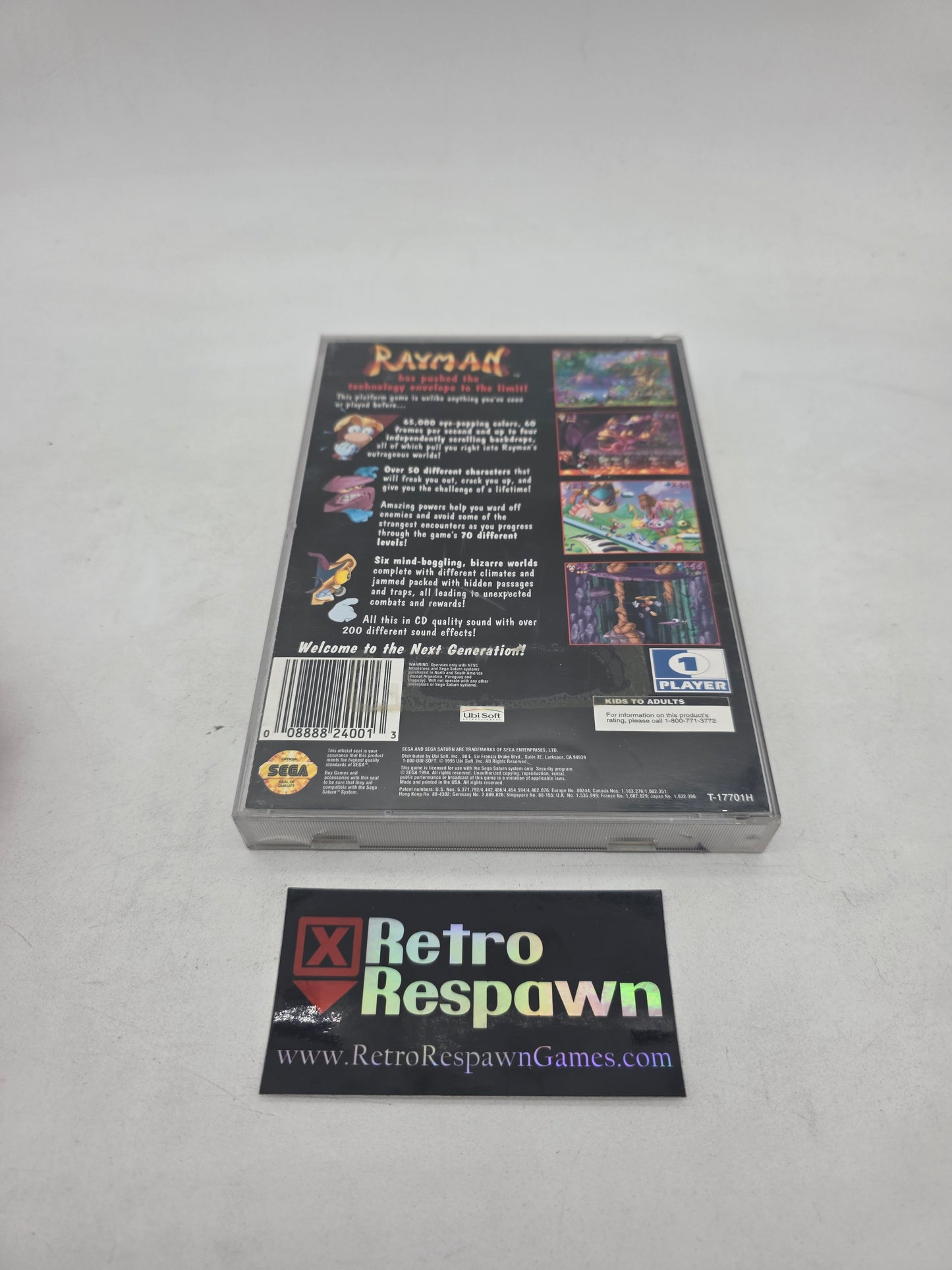 Rayman - Sega Saturn (Complete)