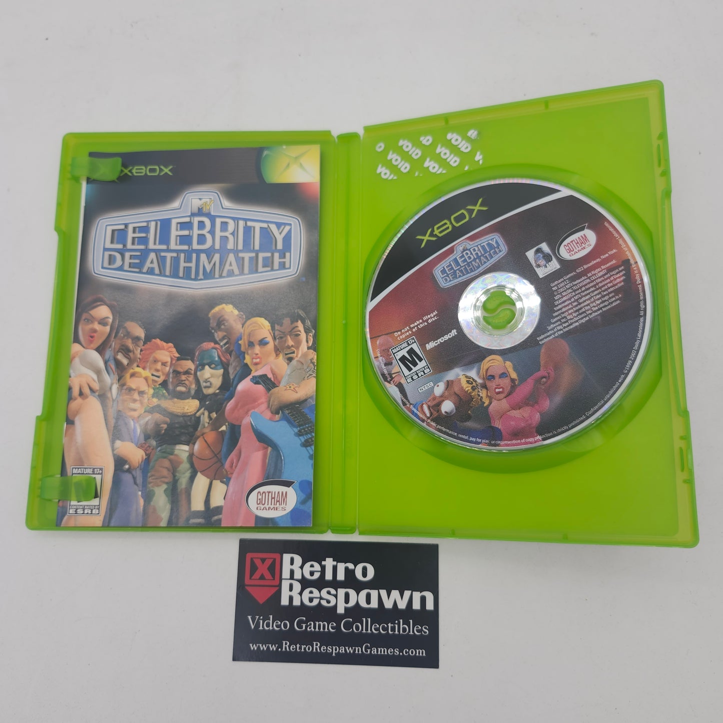 MTV Celebrity Deathmatch - Xbox (Complete)