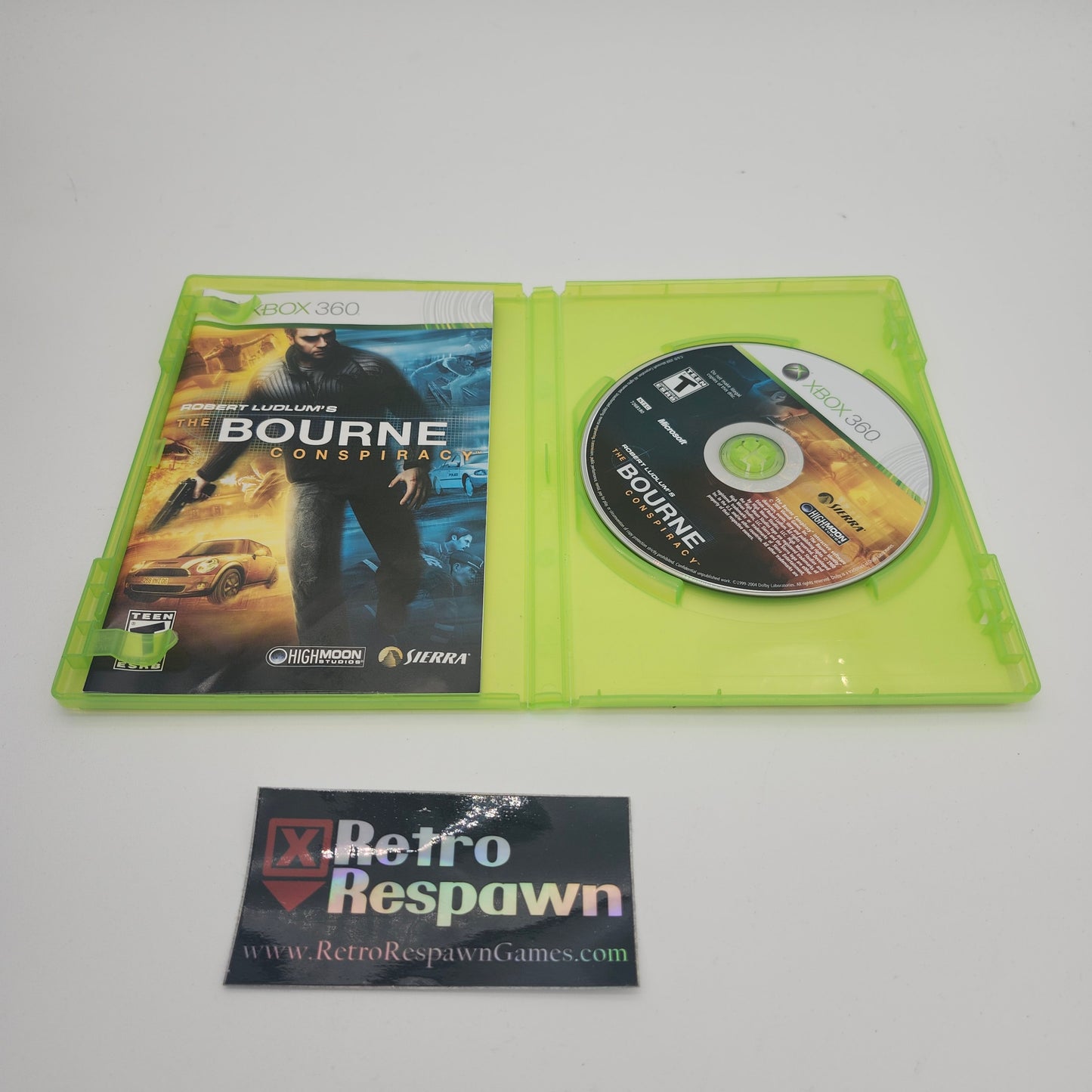 Robert Ludlum's The Bourne Conspiracy - Xbox 360 (Complete)