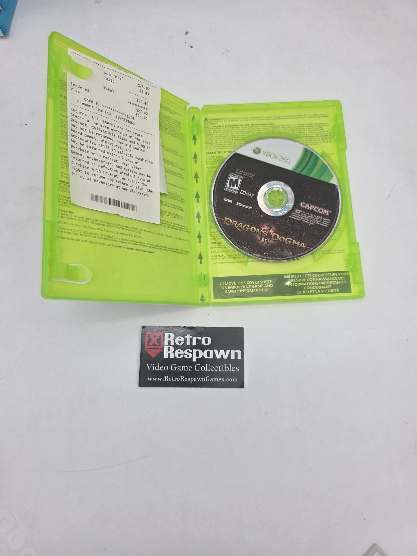 Dragon's Dogma - Xbox 360 (Missing Manual)