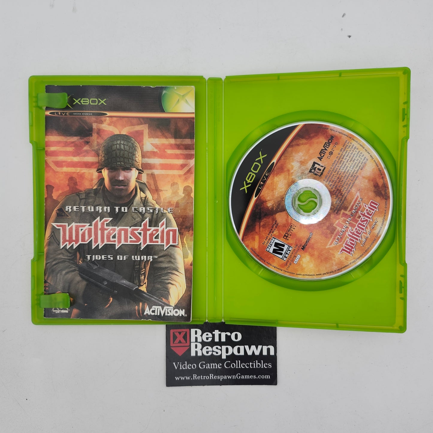 Return to Castle Wolfenstein - Xbox (Complete)
