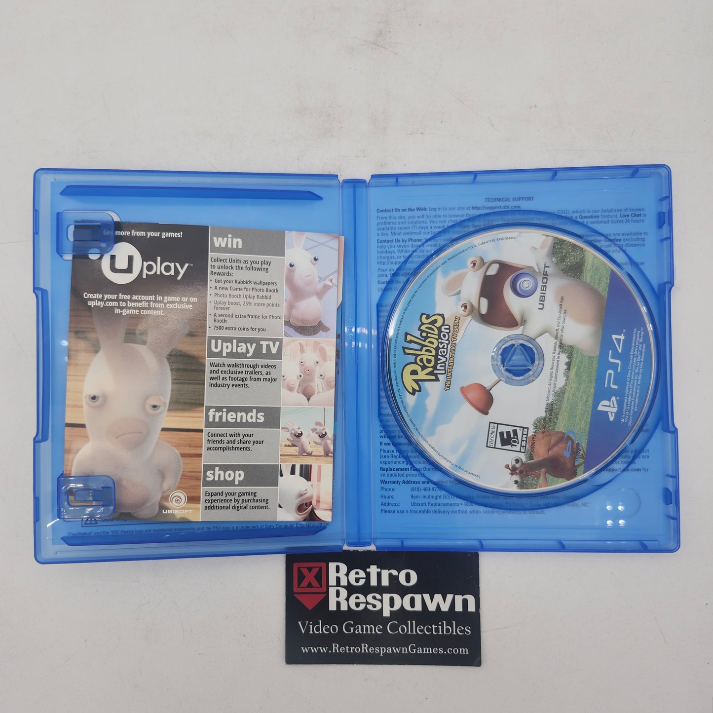 Rabbids Invasion - Playstation 4 (Complete)