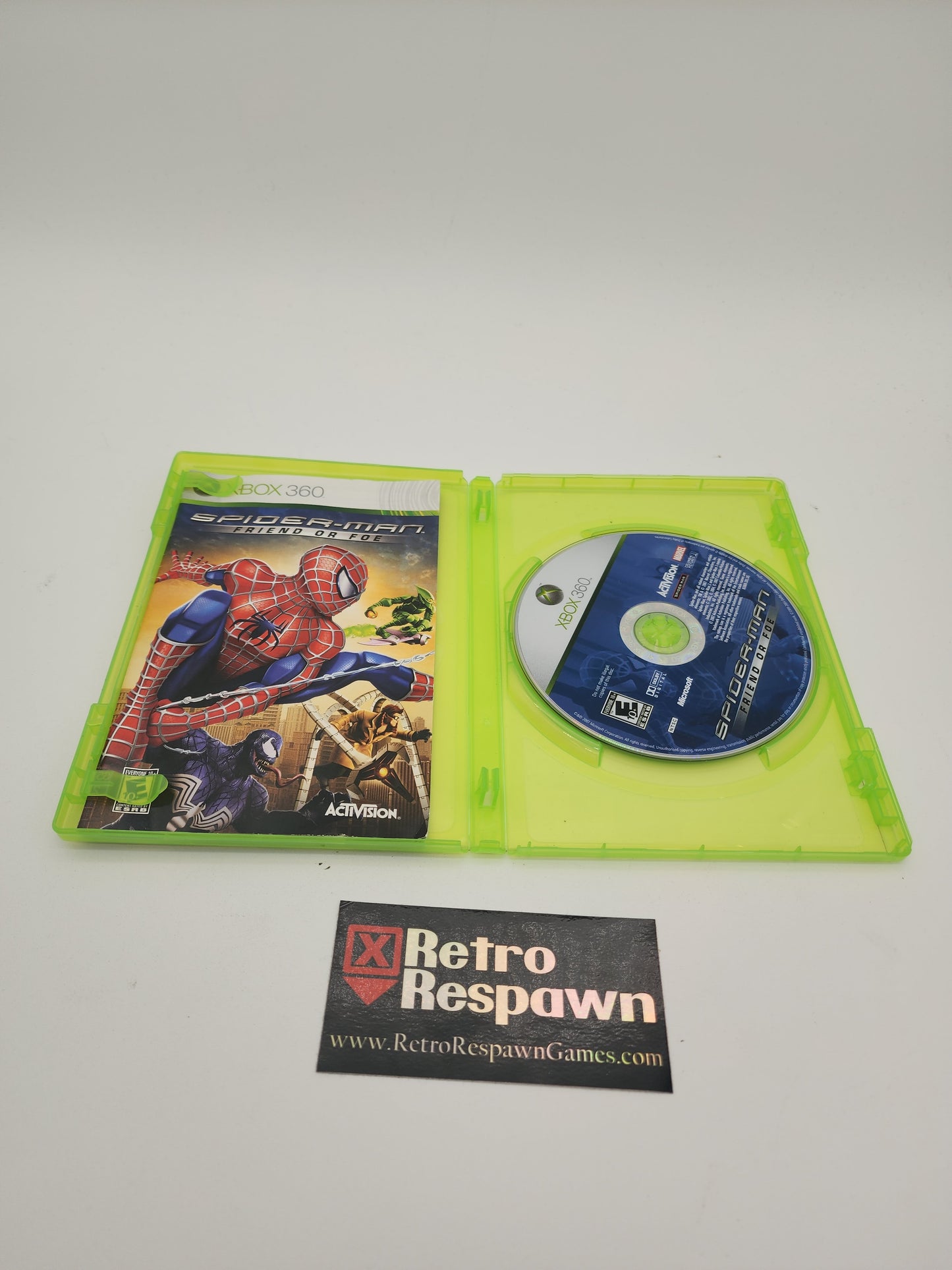 Spiderman Friend or Foe - Xbox 360 (Complete)