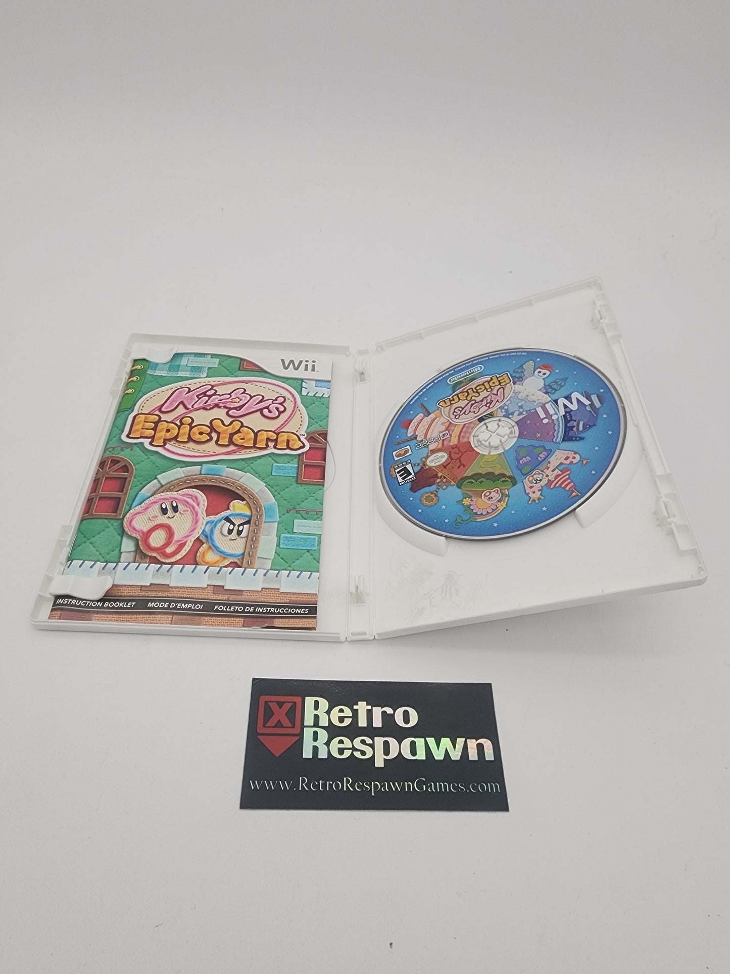 Kirby's Epic Yarn - Wii (Complete)