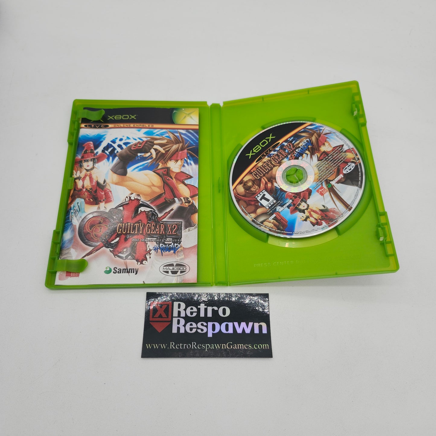 Guilty Gear X2 Reload - Xbox (Complete)