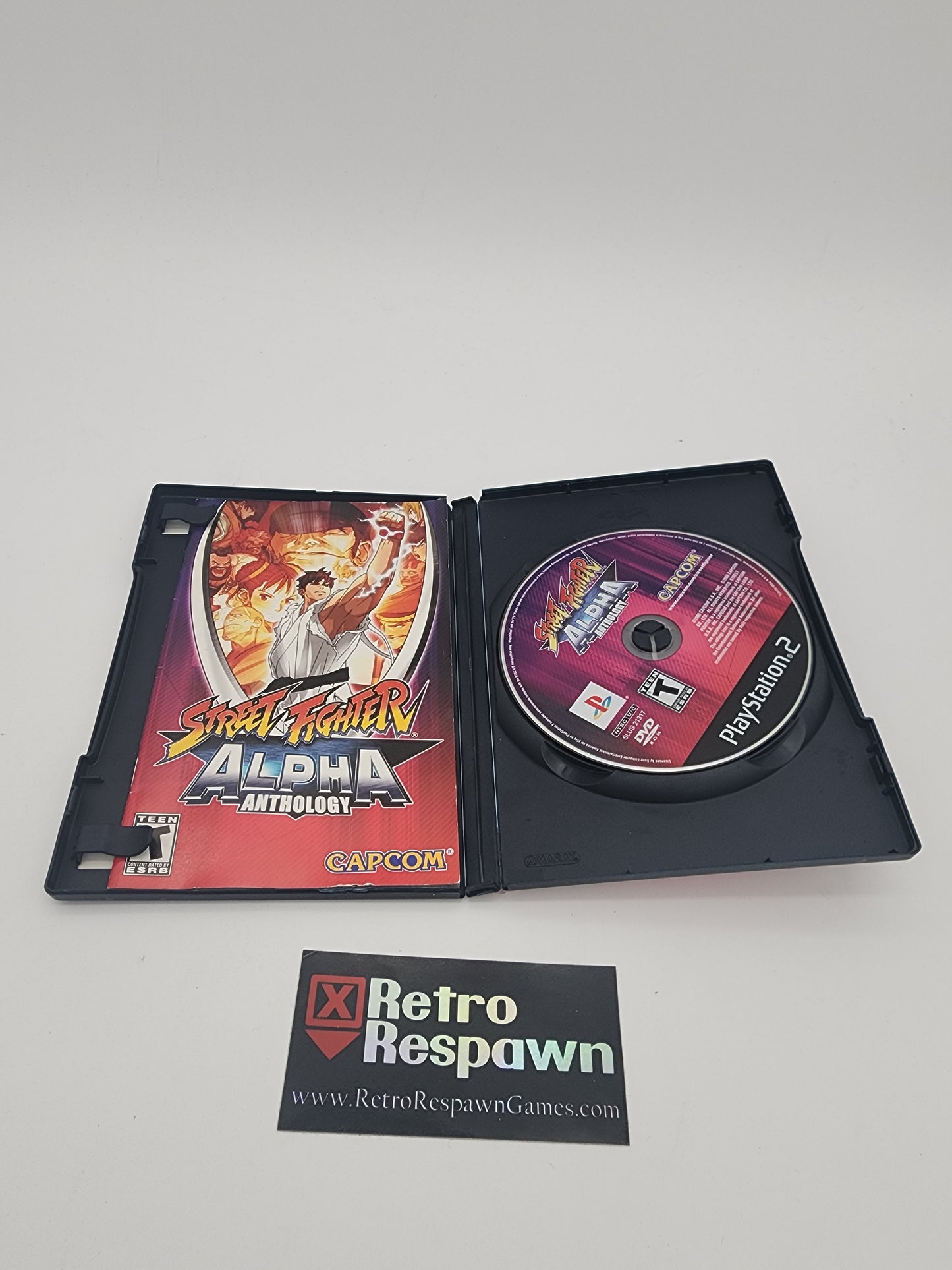 Street Fighter Alpha Anthology - Playstation 2 (Complete)