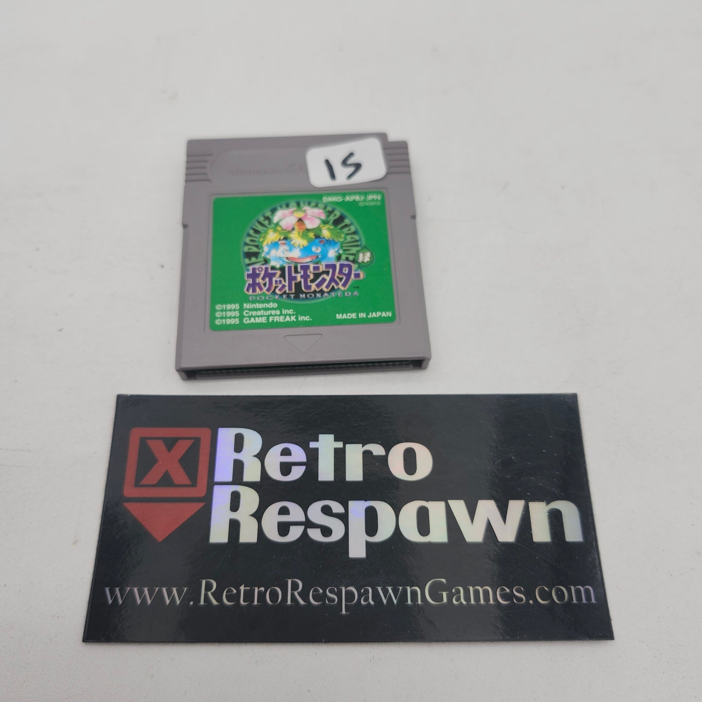 Pokemon Green - JP GameBoy (Game Only)