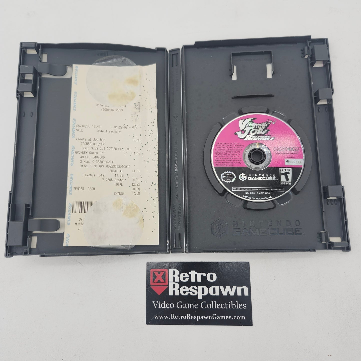 Viewtiful Joe Red Hot Rumble - Gamecube (Missing Manual)