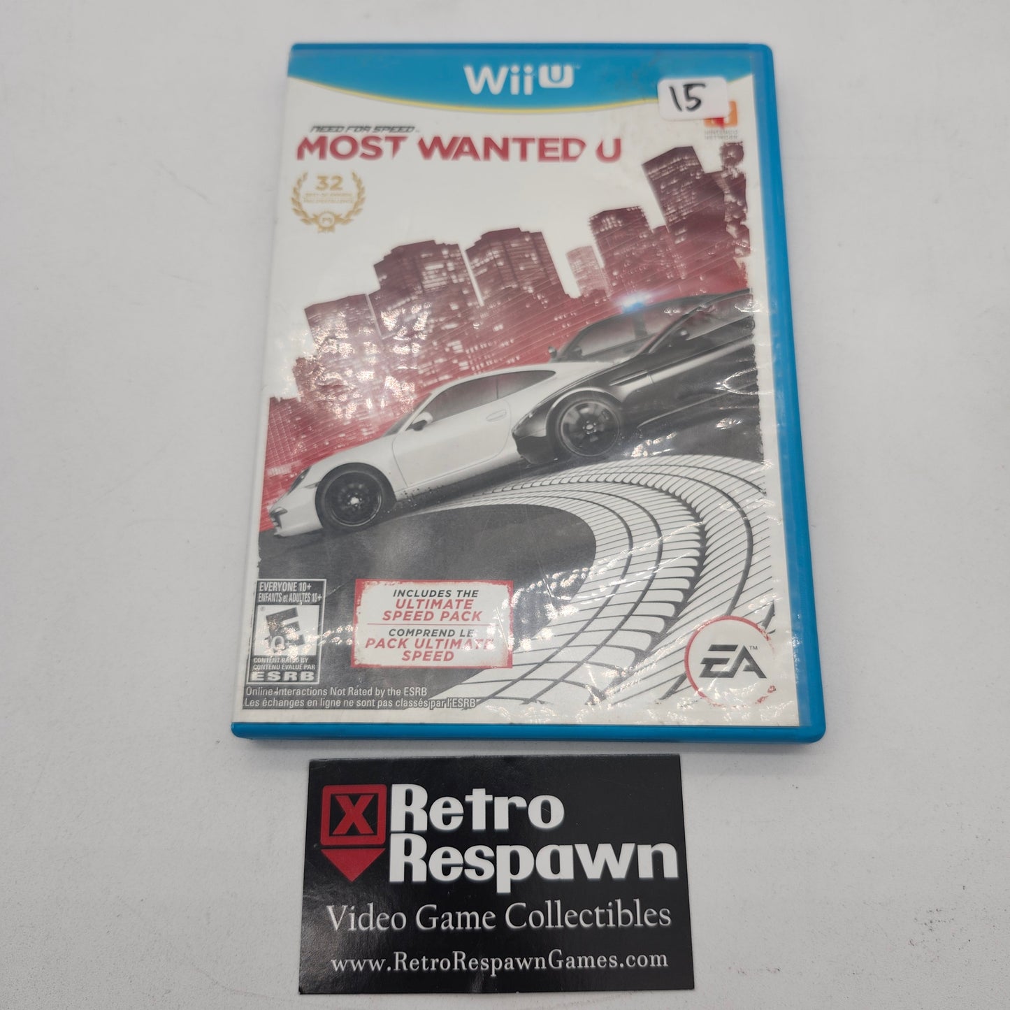 Need for Speed Most Wanted - Wii U (Missing Manual)
