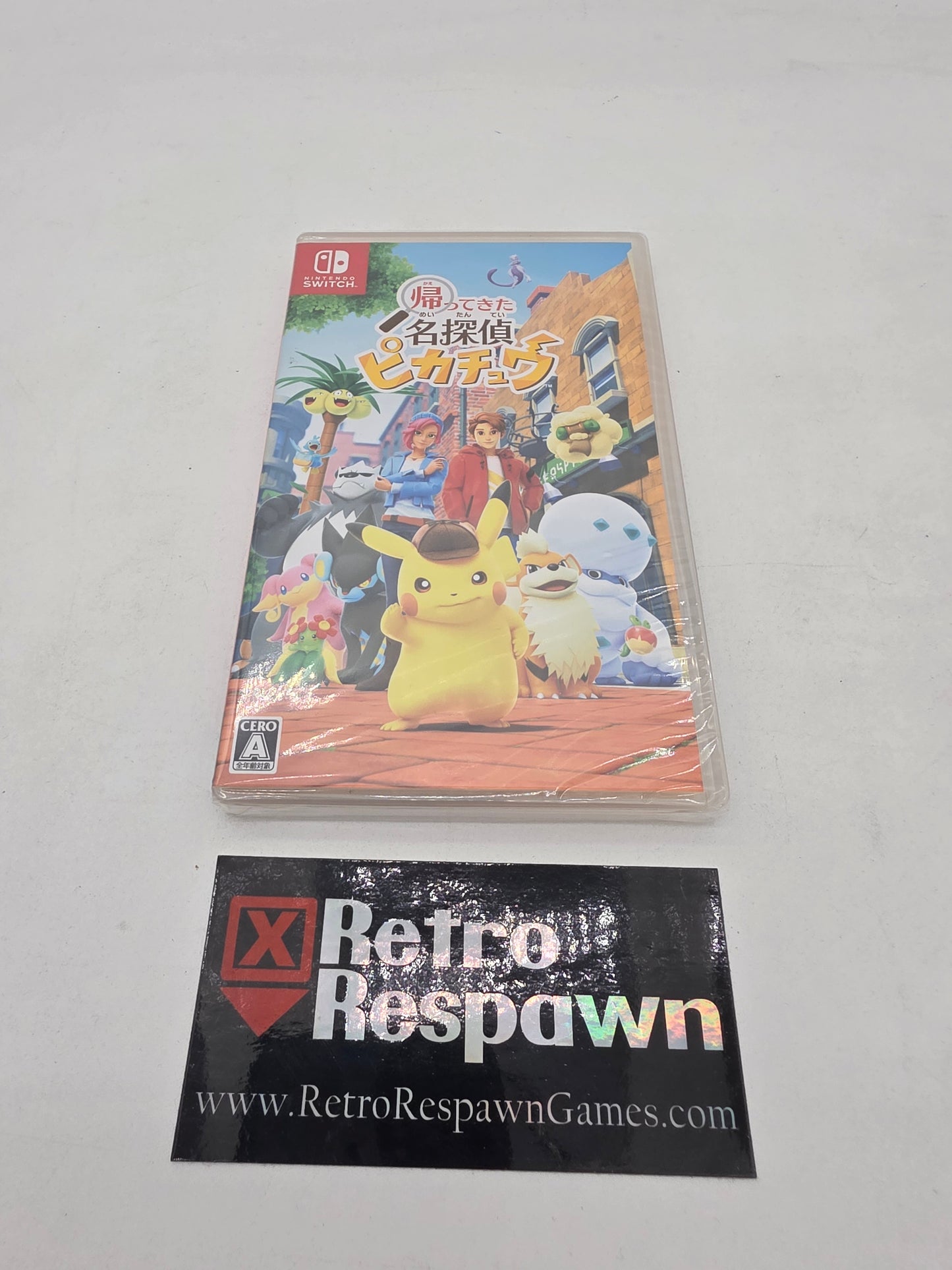 Detective Pikachu Returns - JP Nintendo Switch (Sealed)