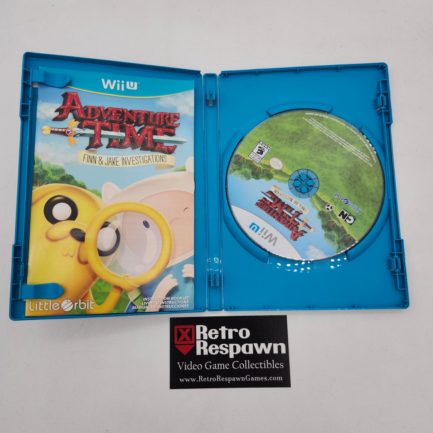 Adventure Time: Finn and Jake Investigations - Wii U (Complete)