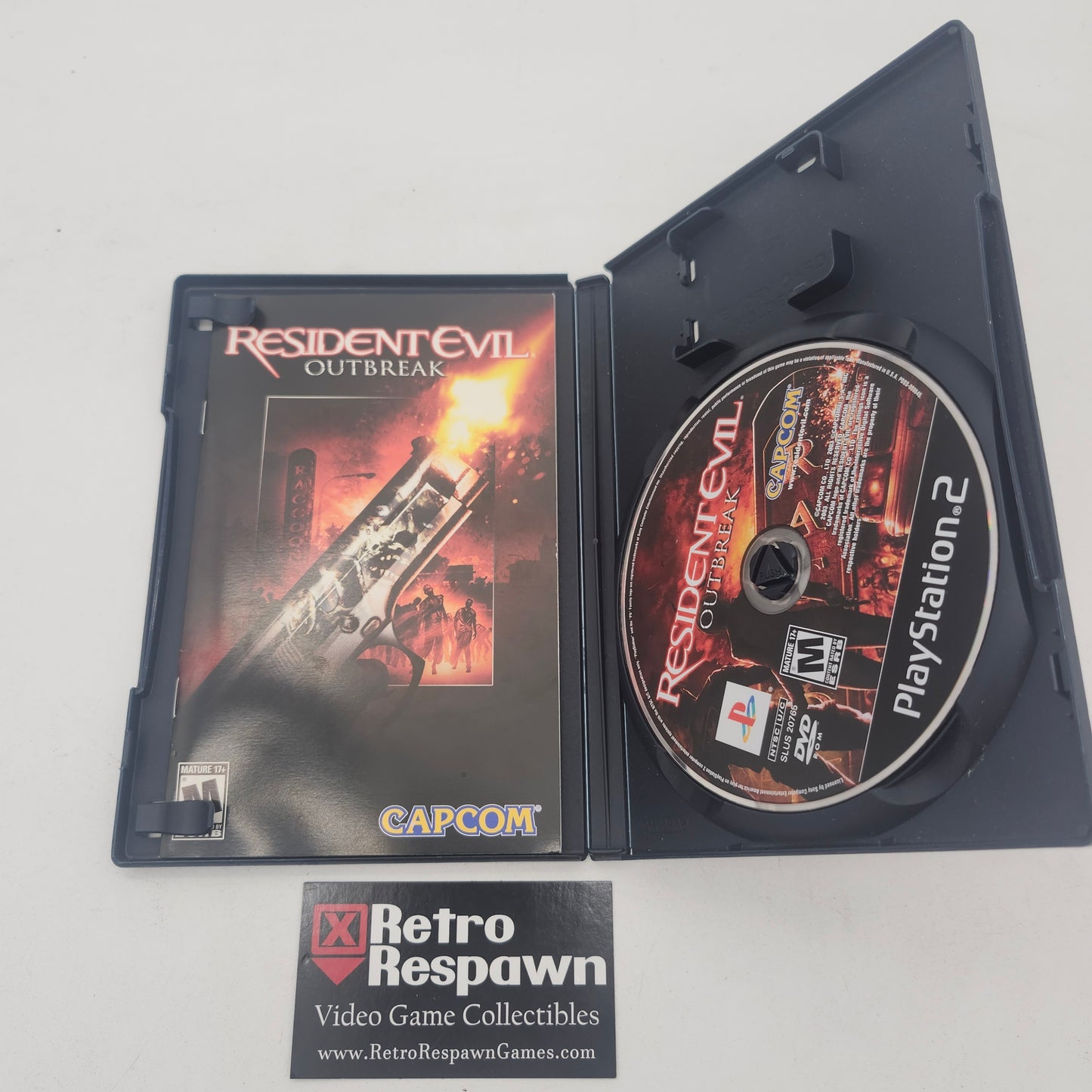 Resident Evil Outbreak - Playstation 2 (Complete)