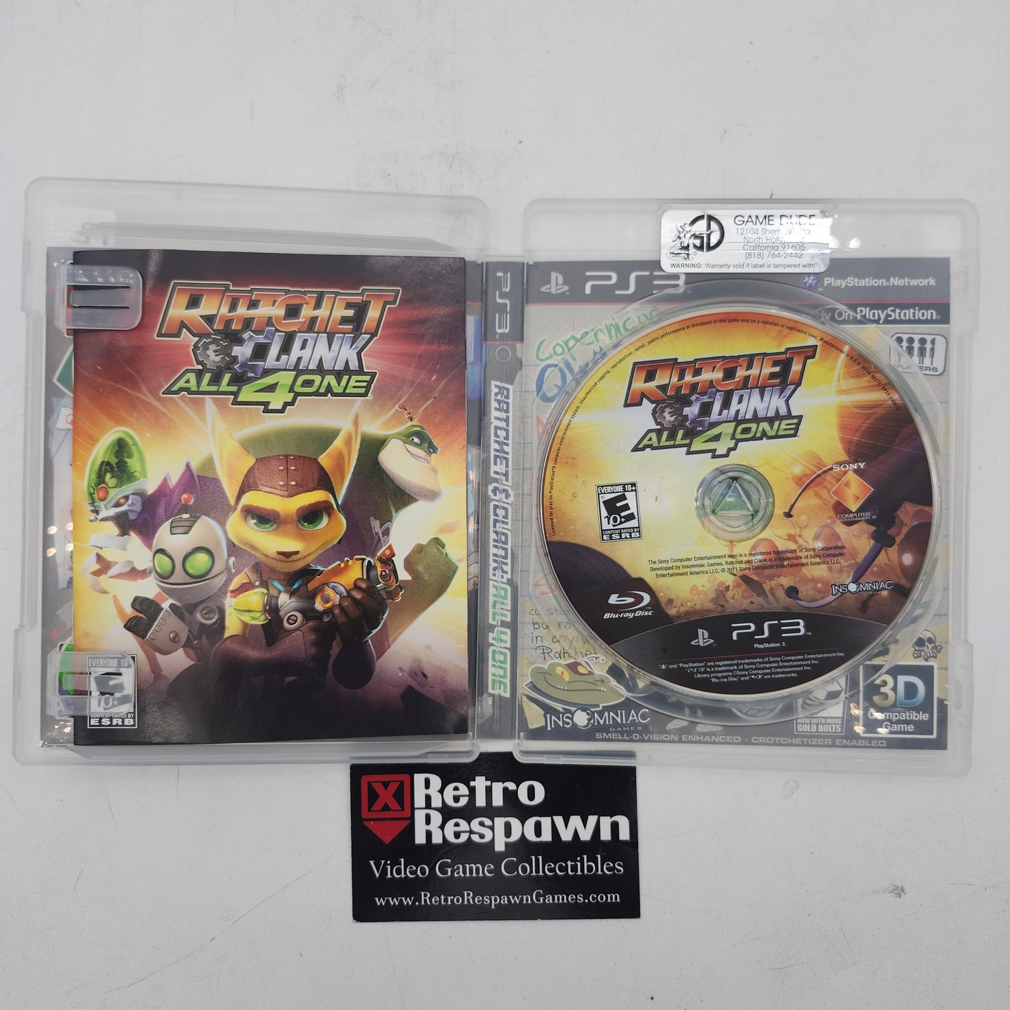 Ratchet & Clank: All 4 One - Playstation 3 (Complete)