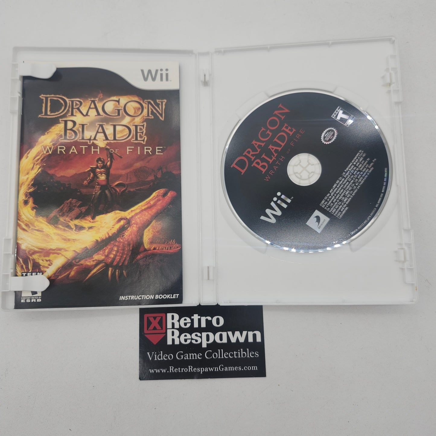 Dragon Blade Wrath Of Fire - Wii (Complete)