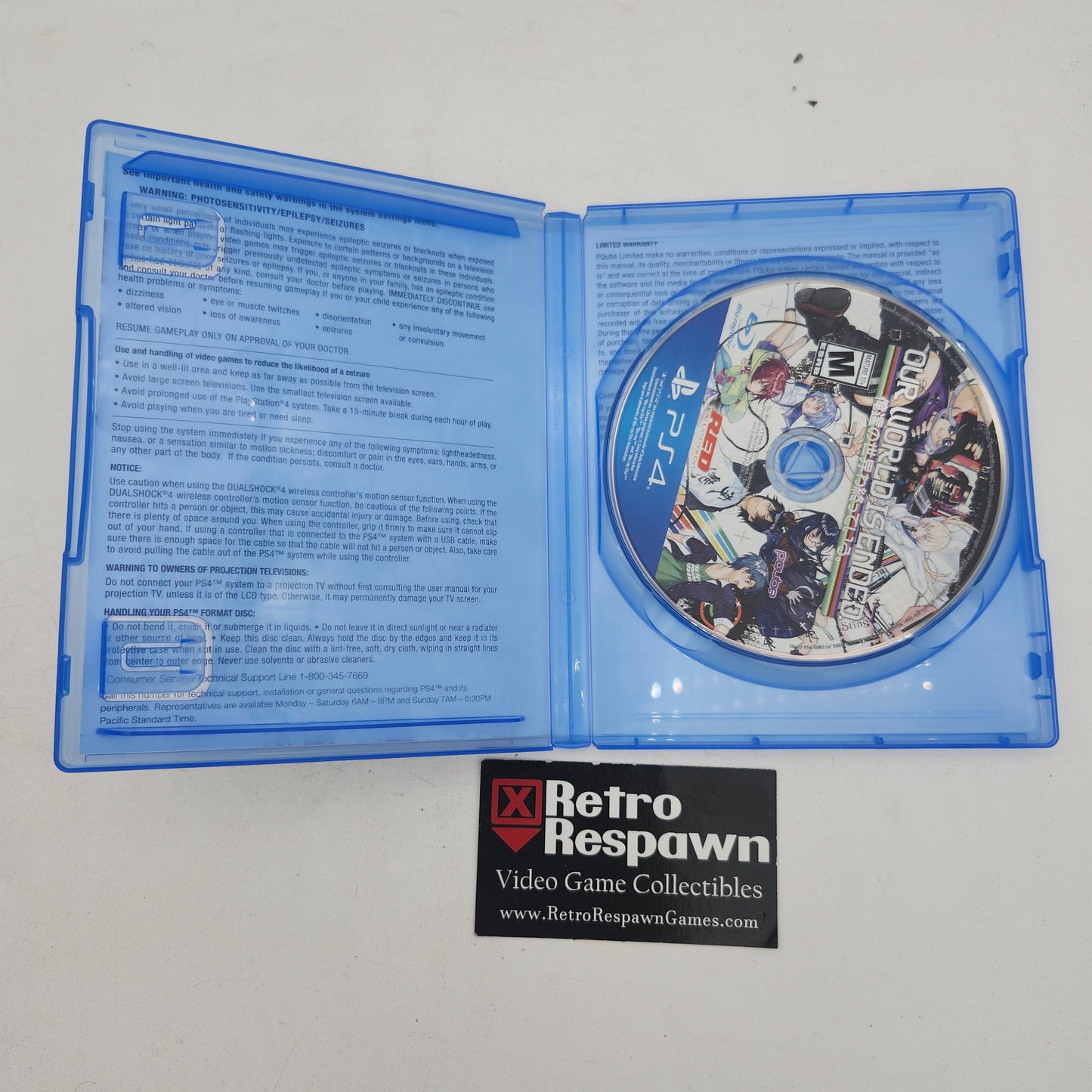 Our World is Ended - Playstation 4 (Complete)