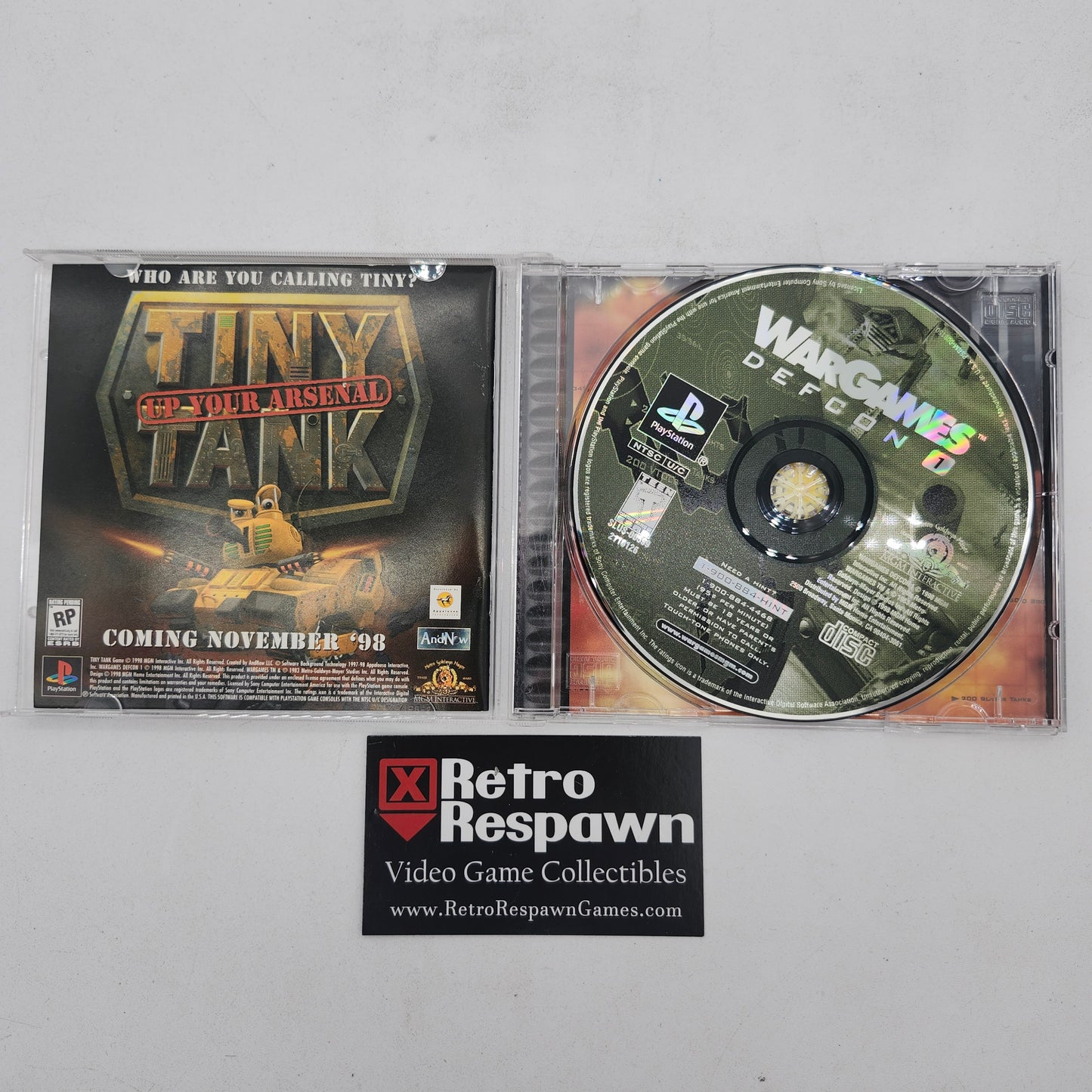 War Games Defcon 1 - Playstation (Complete)