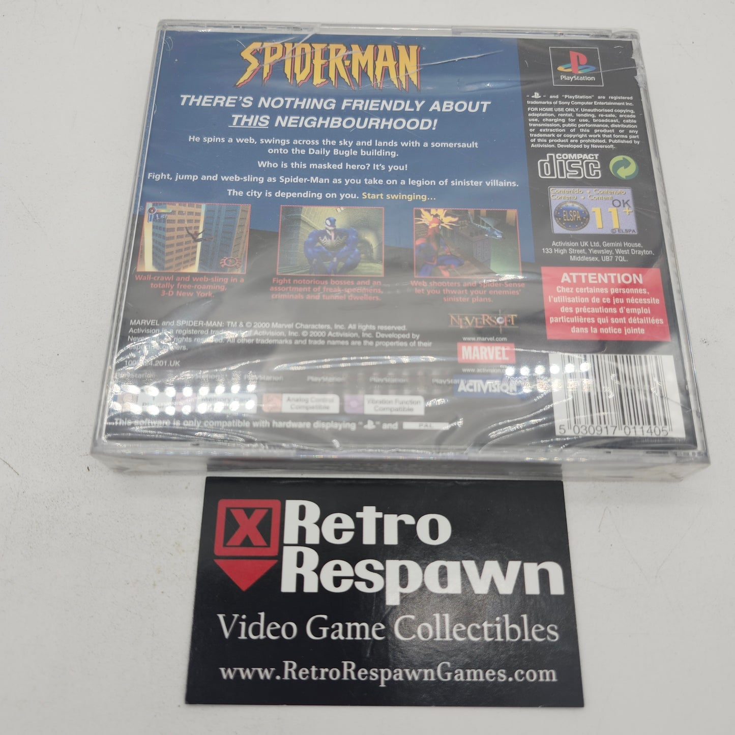 Spider-Man - PAL Playstation (Sealed)