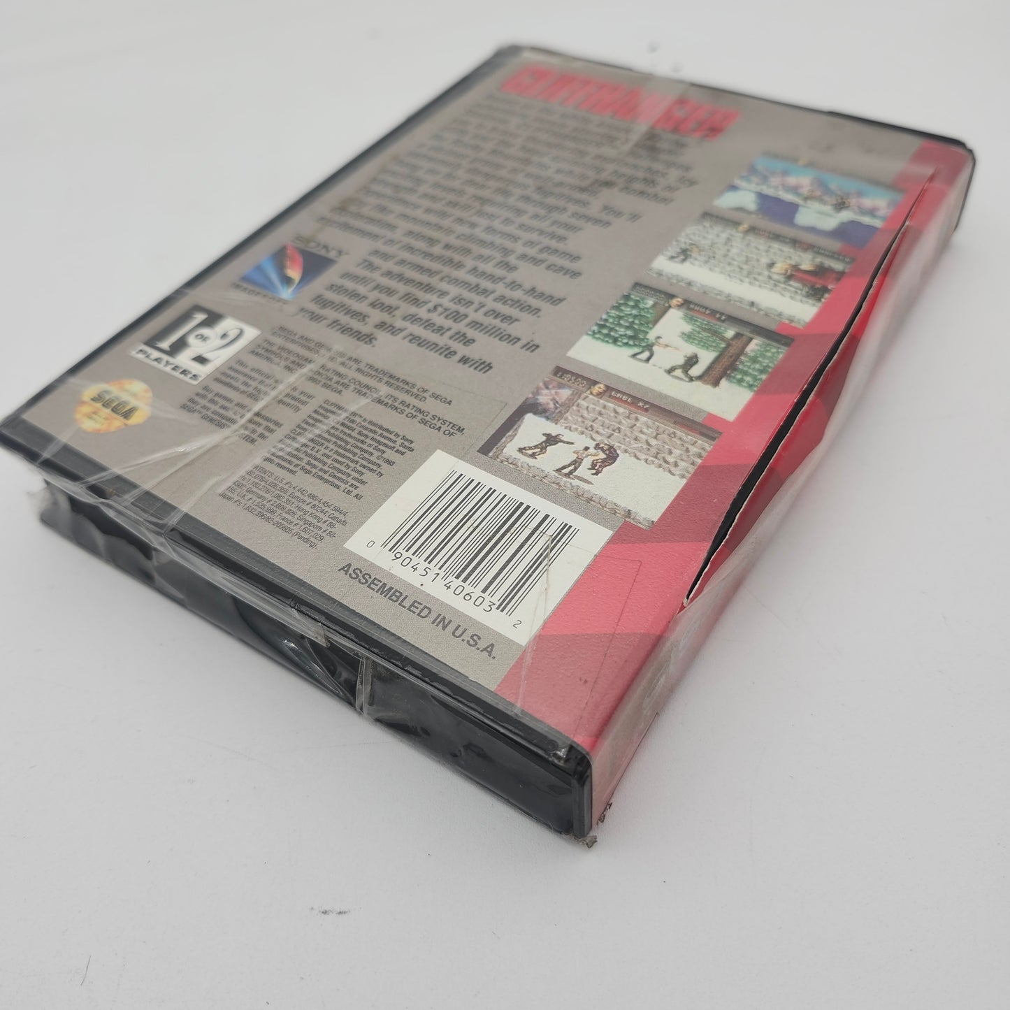 Cliffhanger - Sega Genesis (Complete)