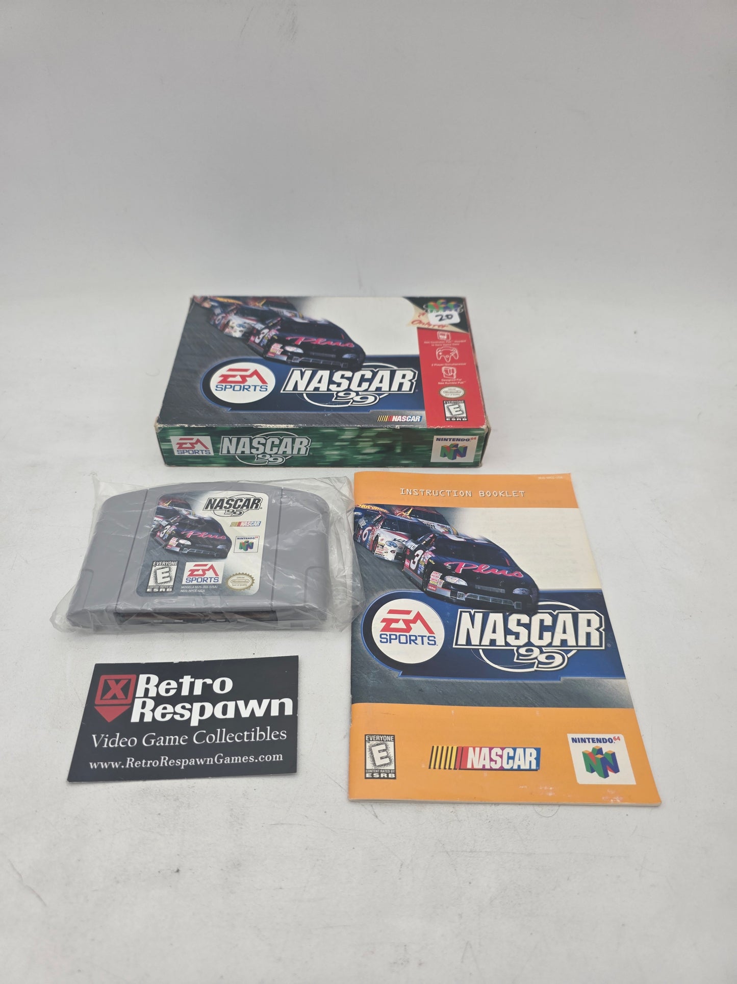 NASCAR 99 - Nintendo 64 (Complete)