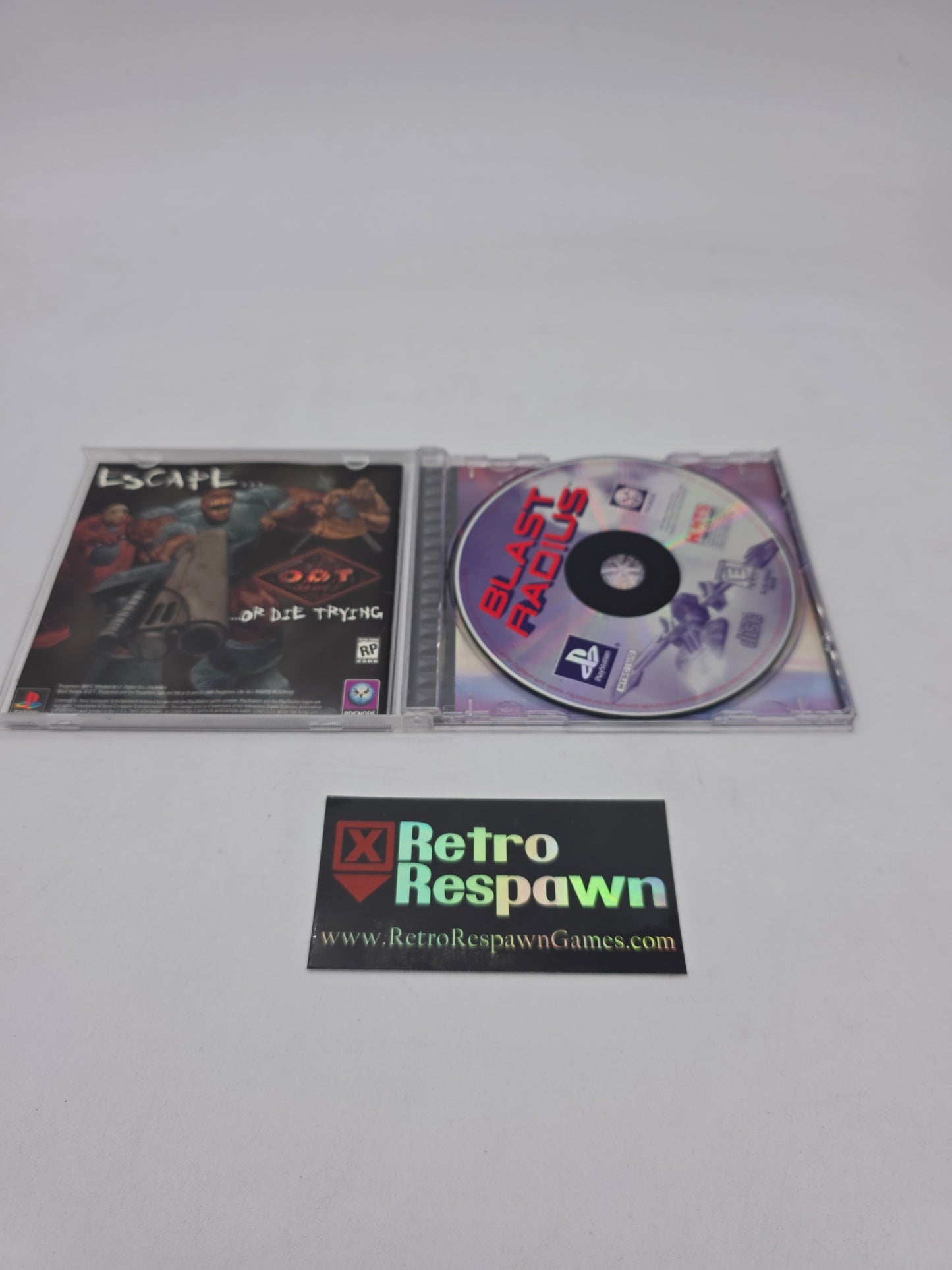 Blast Radius - Playstation (Complete)