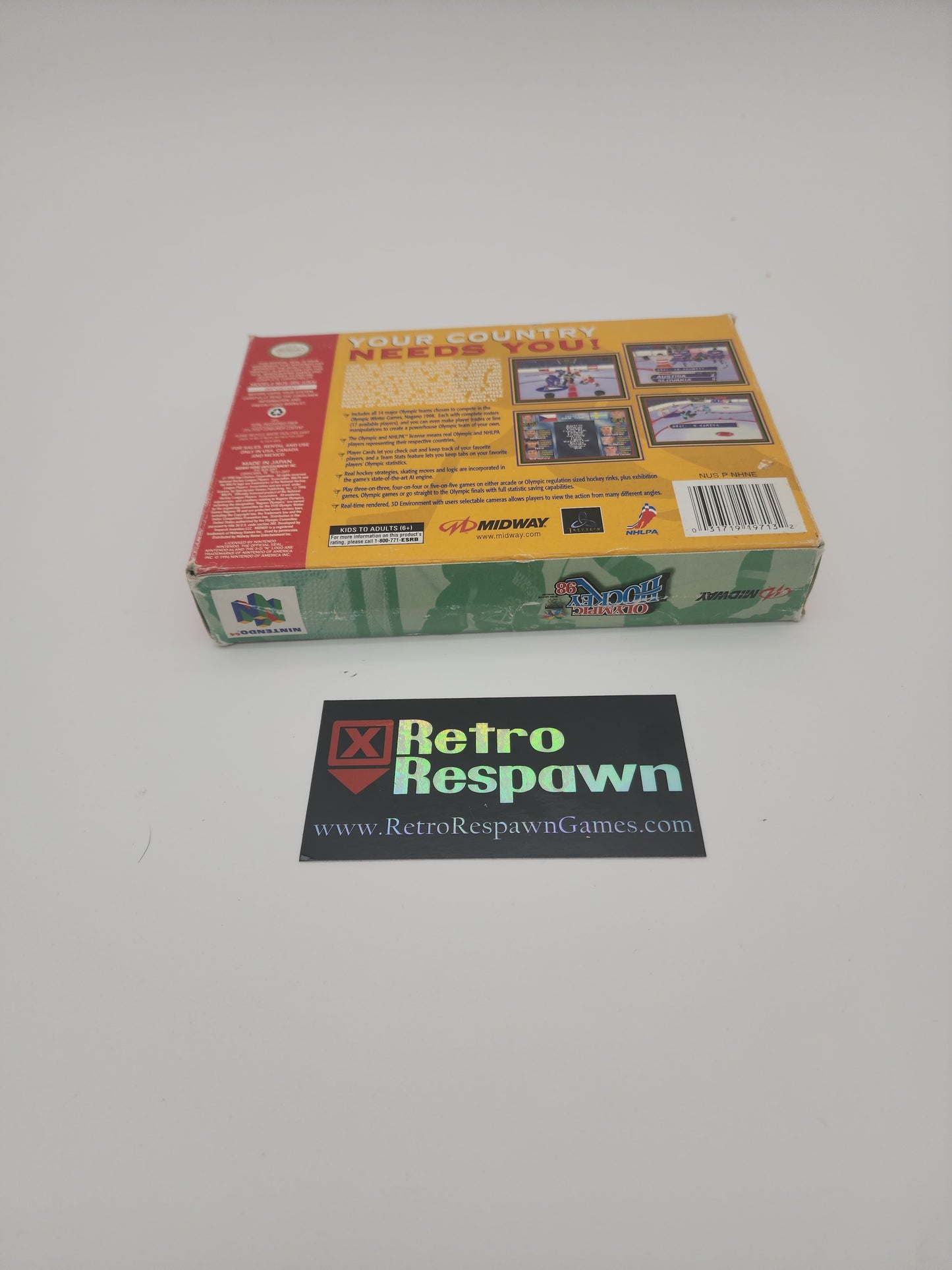 Olympic Hockey 98 - Nintendo 64 (Complete)
