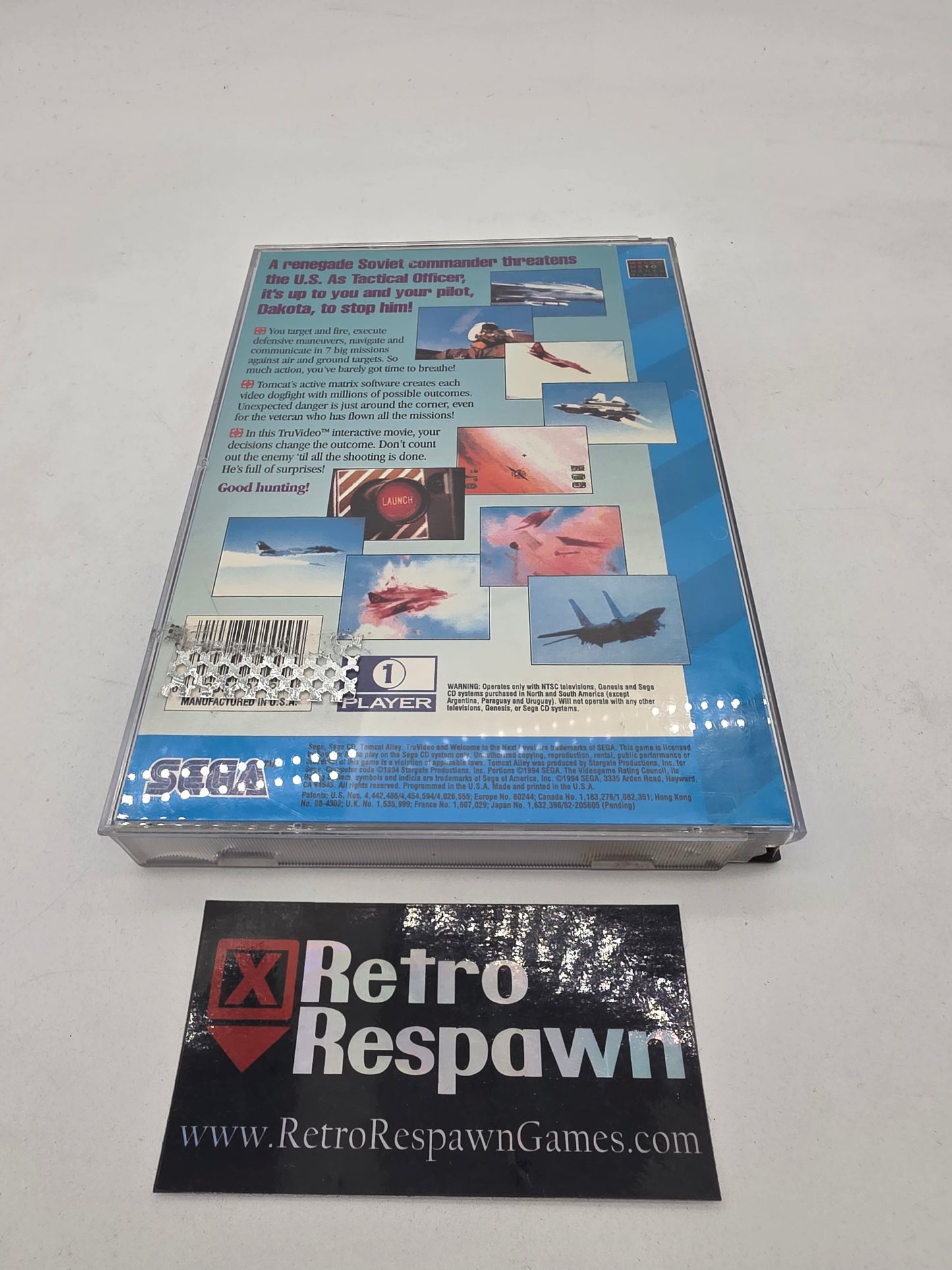 Tomcat Alley - Sega CD (Complete)