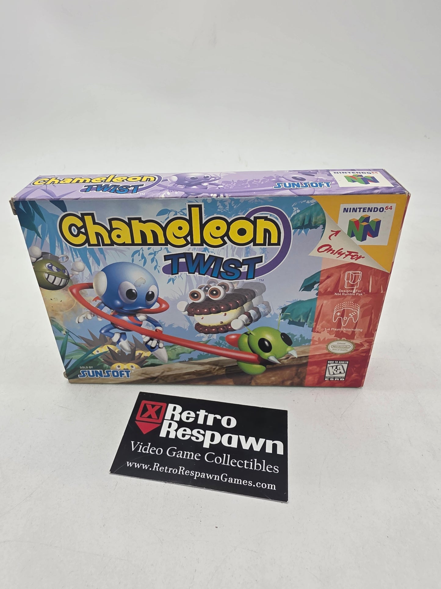 Chameleon Twist - Nintendo 64 (Complete)