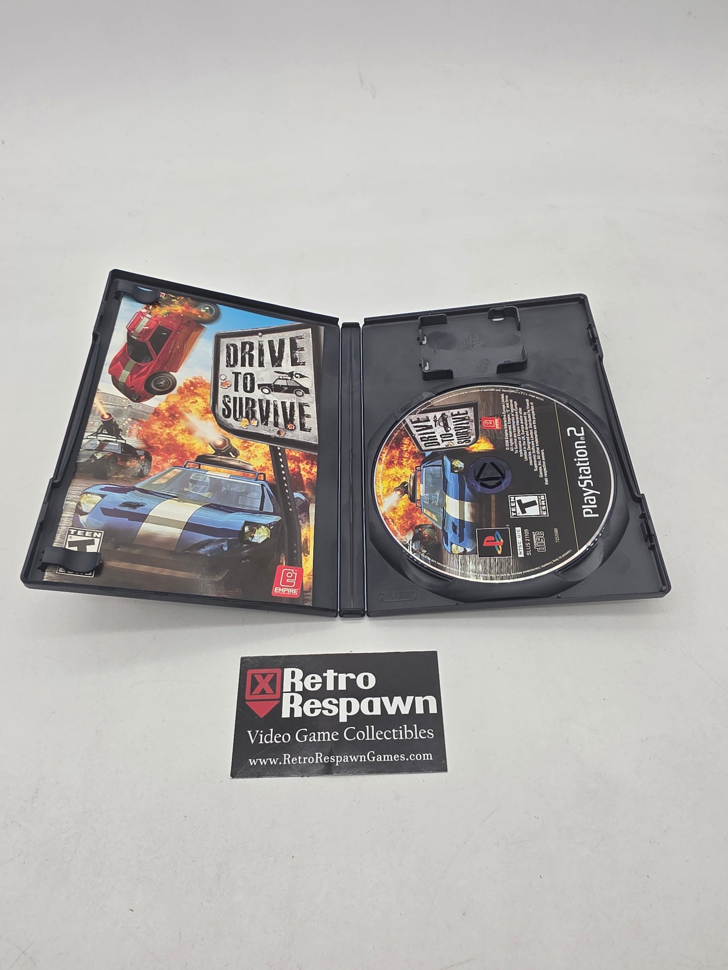 Drive to Survive - Playstation 2 (Complete)