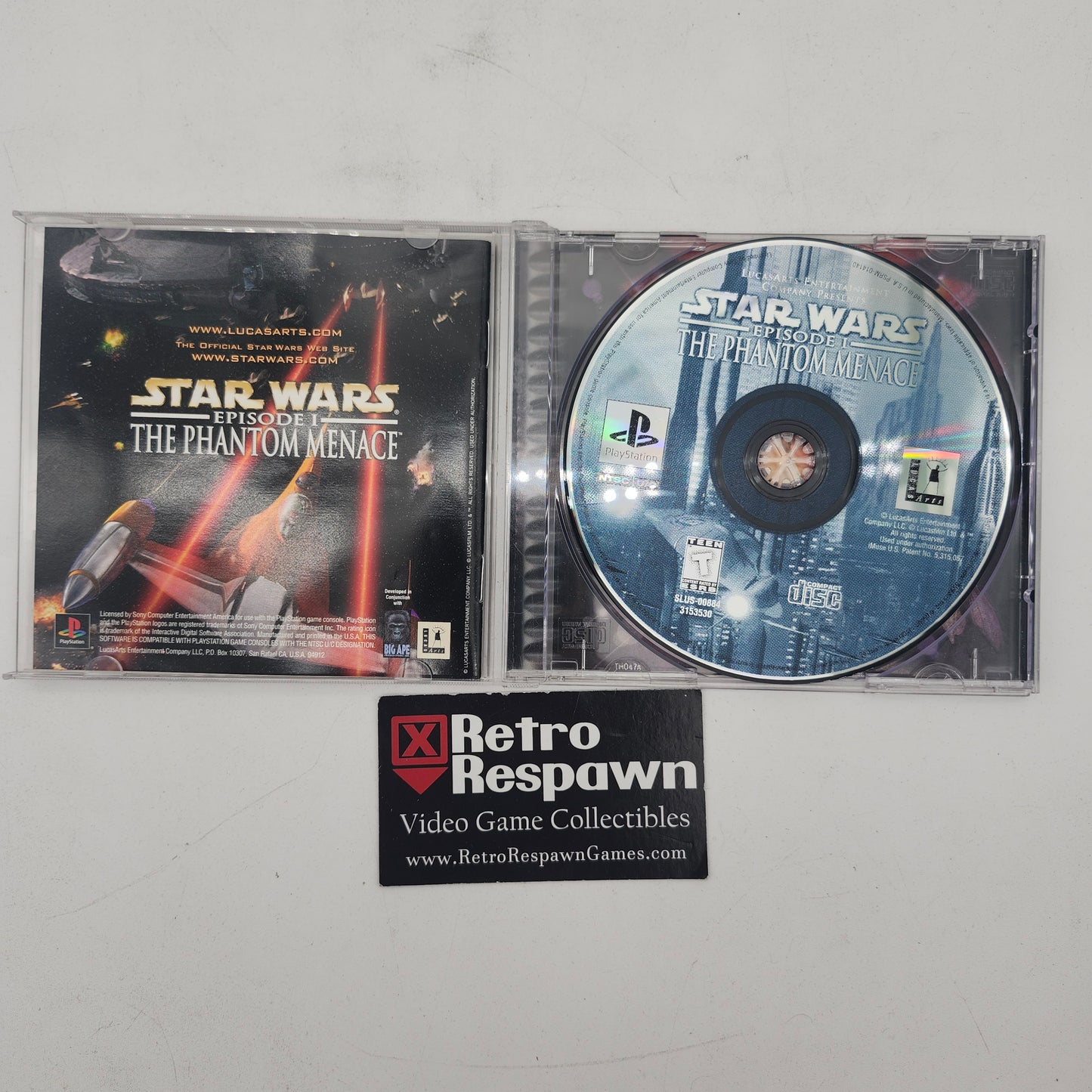 Star Wars Phantom Menace - Playstation (Complete)
