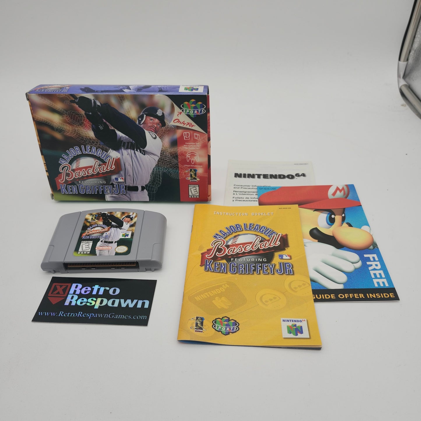 Major League Baseball Featuring Ken Griffey Jr - Nintendo 64 (Complete)