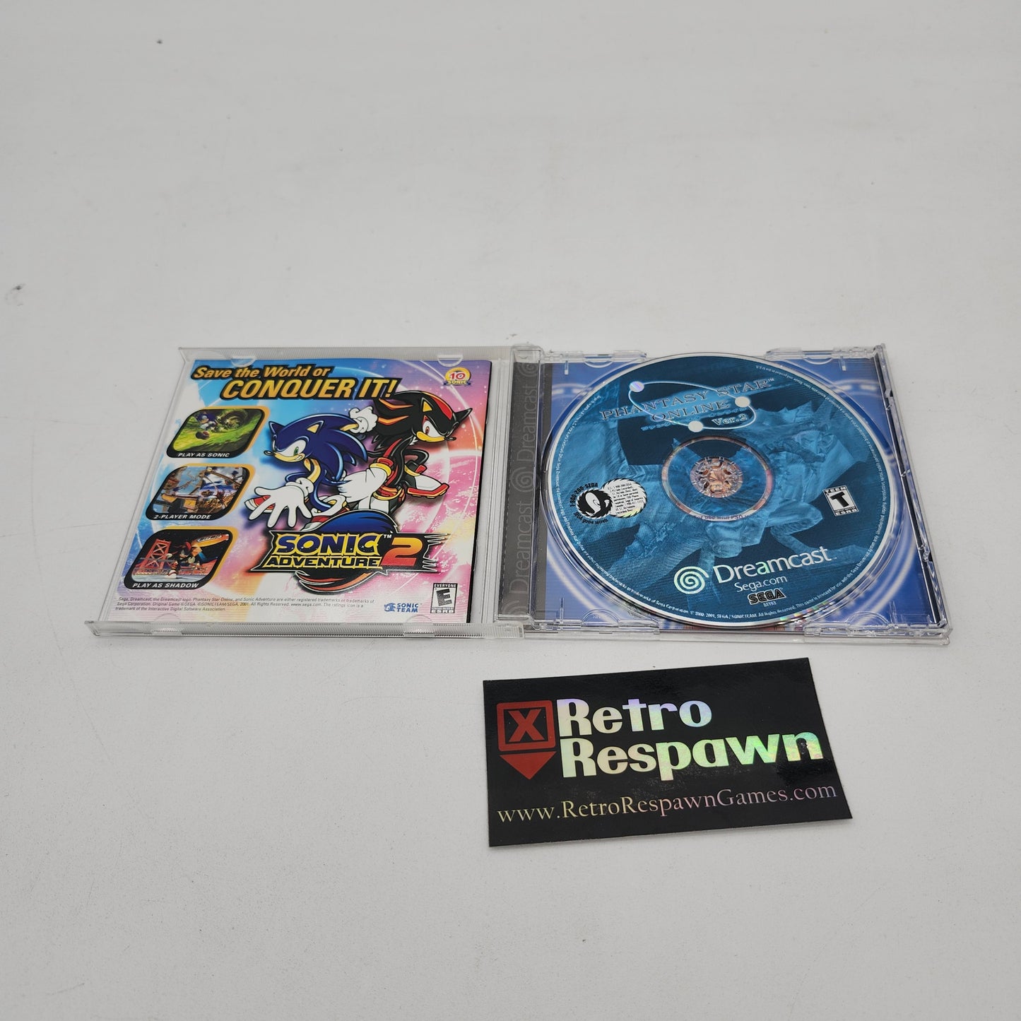 Phantasy Star Online Version 2 - Sega Dreamcast (Complete)
