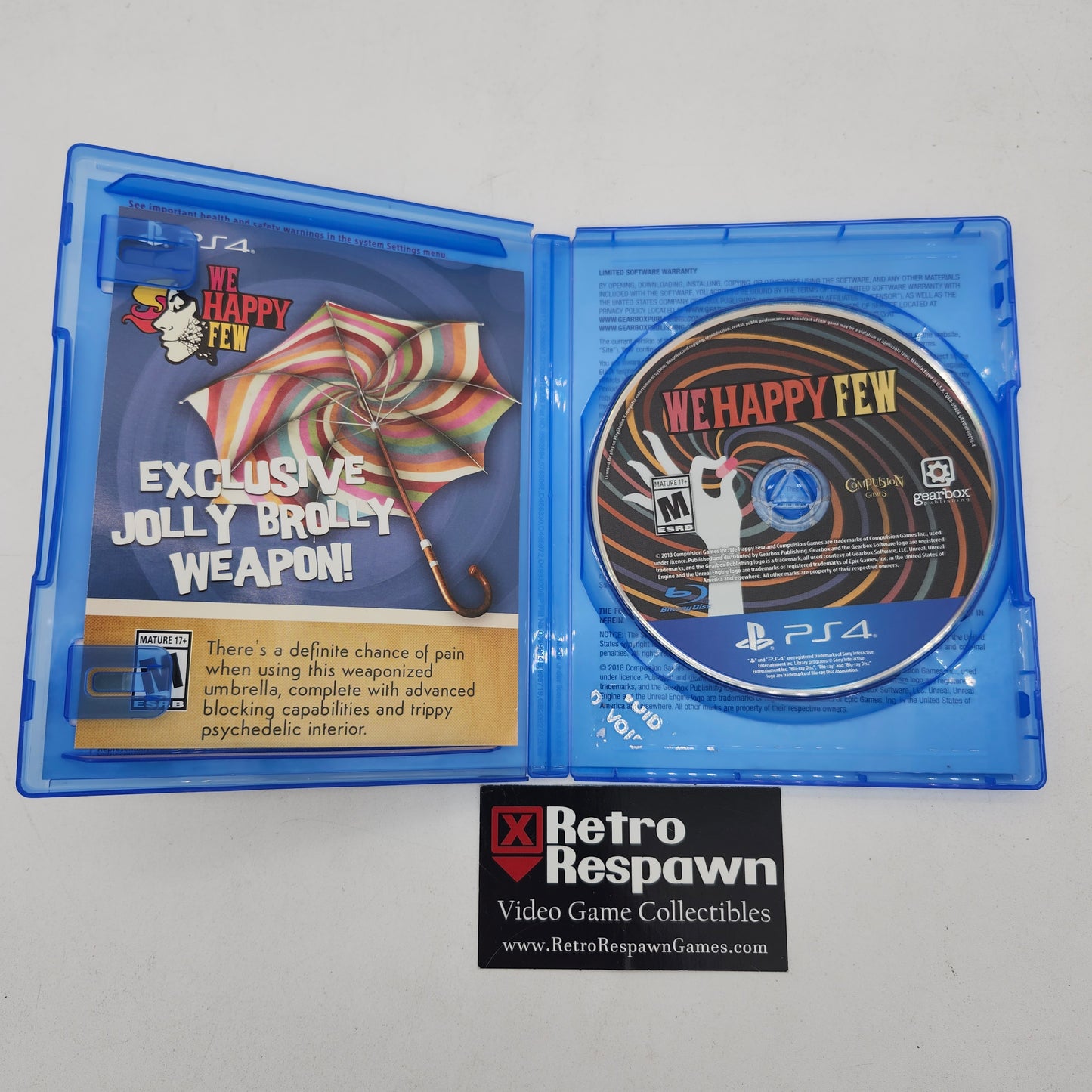 We Happy Few - Playstation 4 (Complete)