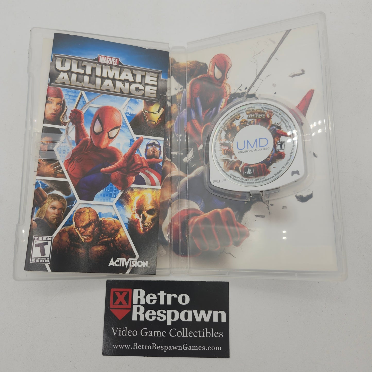 Marvel Ultimate Alliance - PSP (Complete)