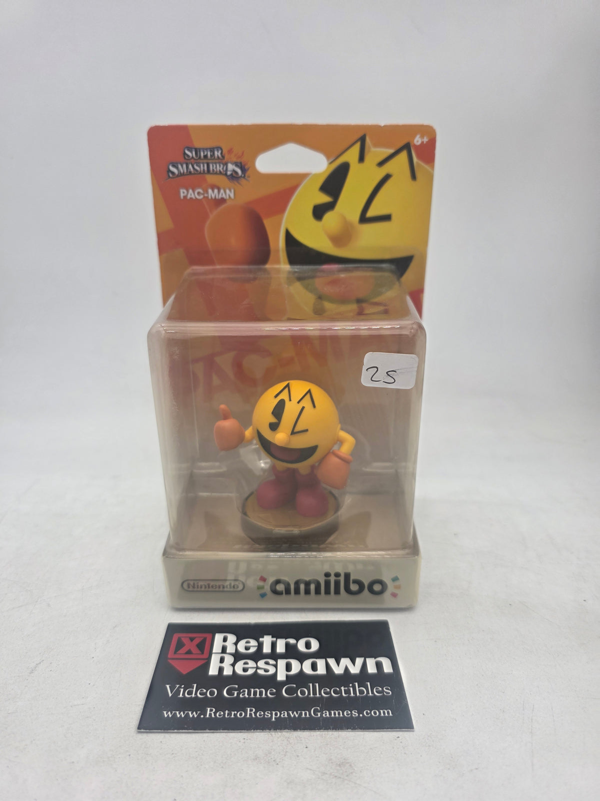Super Smash Bros. - Pac Man Amiibo (Sealed)