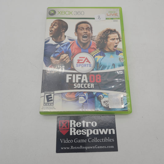 FIFA 08 - Xbox 360 (Complete)