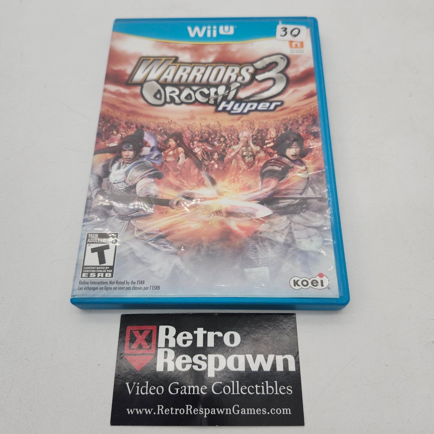 Warriors Orochi 3 Hyper - Wii U (Complete)