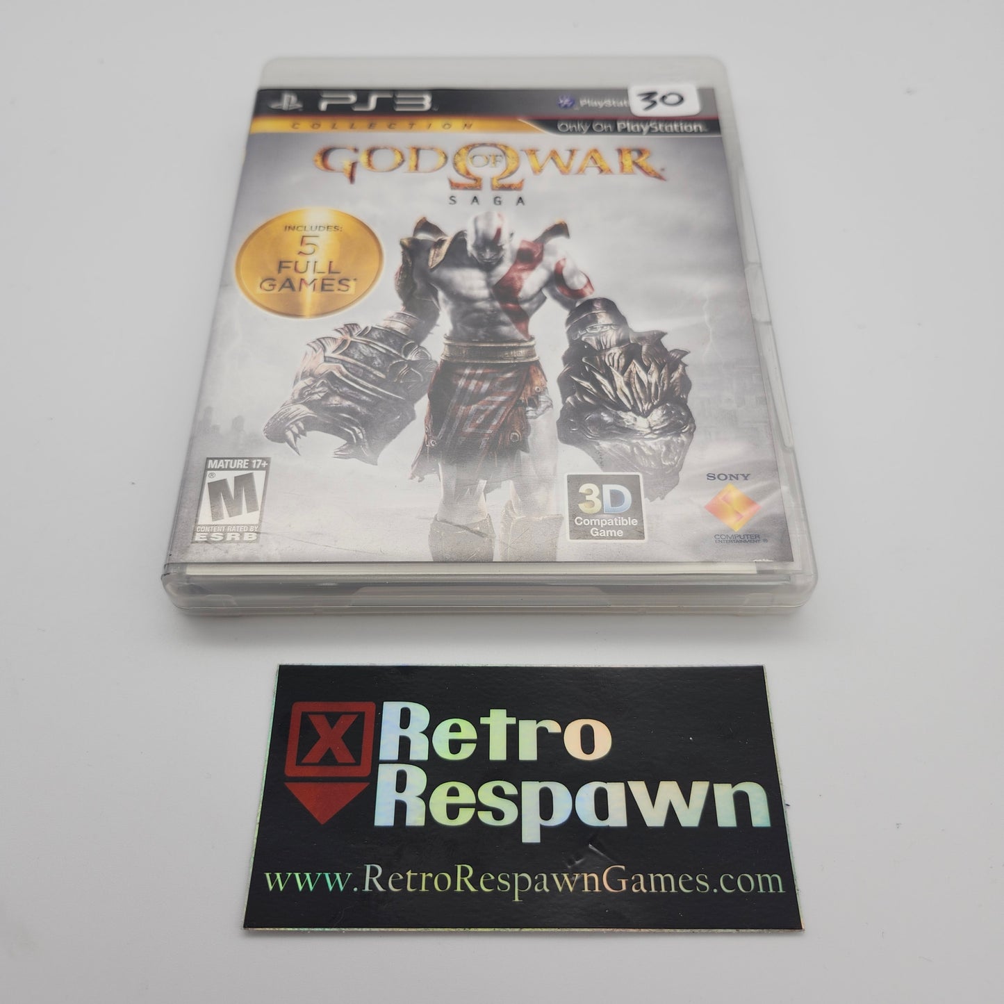 God of War Saga Dual Pack - Playstation 3 (Complete)