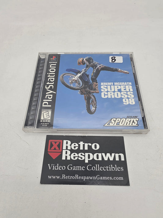 Jeremy McGrath Supercross 98 - Playstation (Complete)