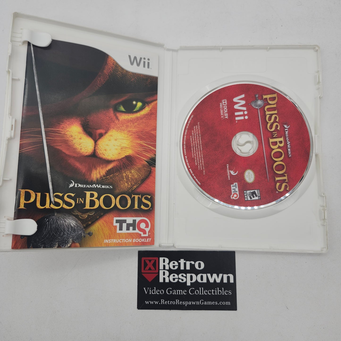 Puss In Boots - Wii (Complete)