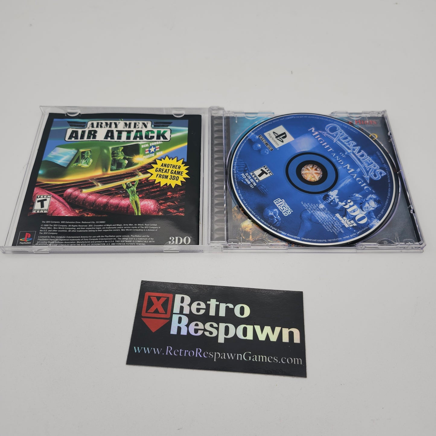 Crusaders of Might and Magic - Playstation (Complete)