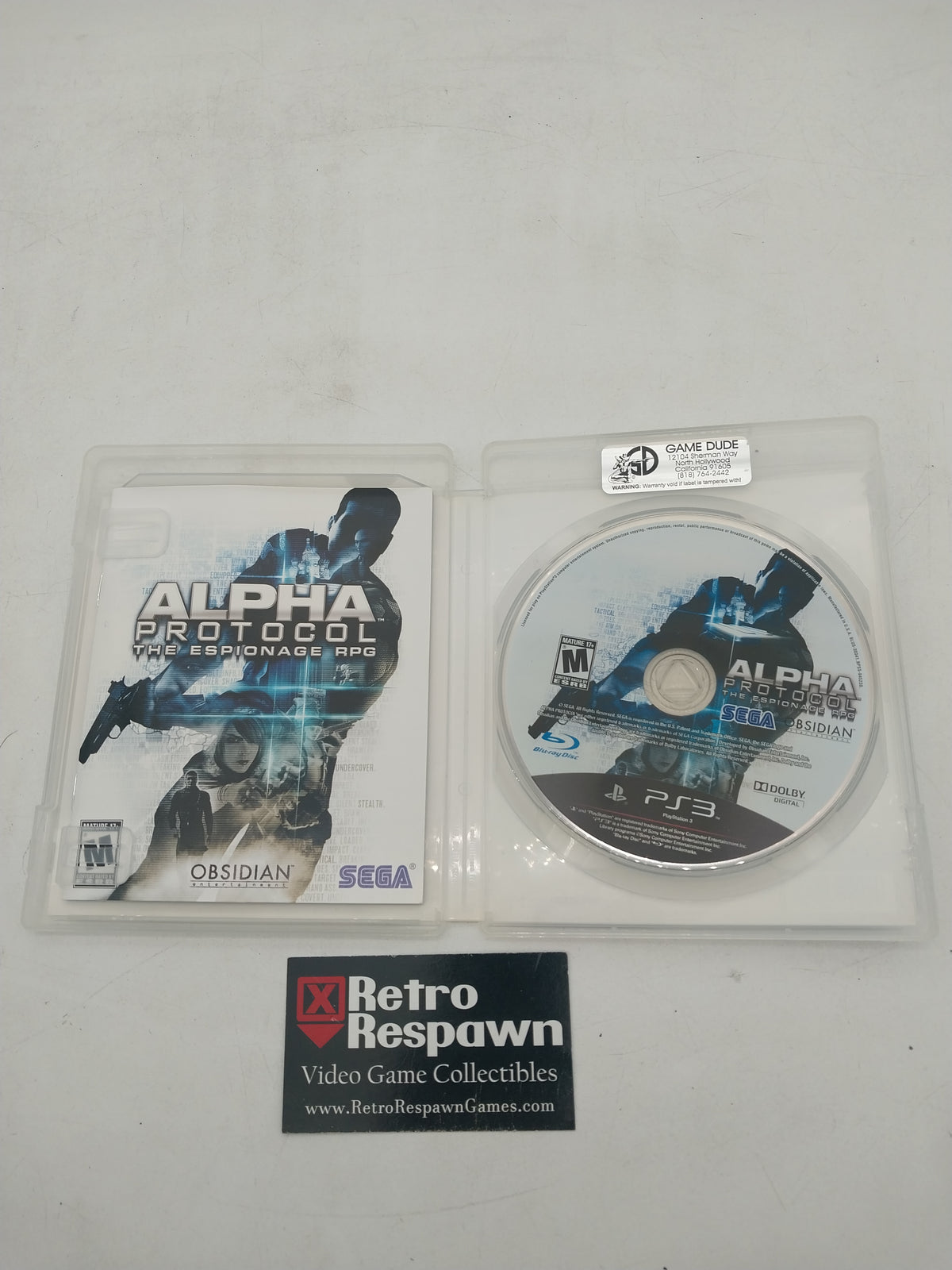 Alpha Protocol - Playstation 3 (Complete)
