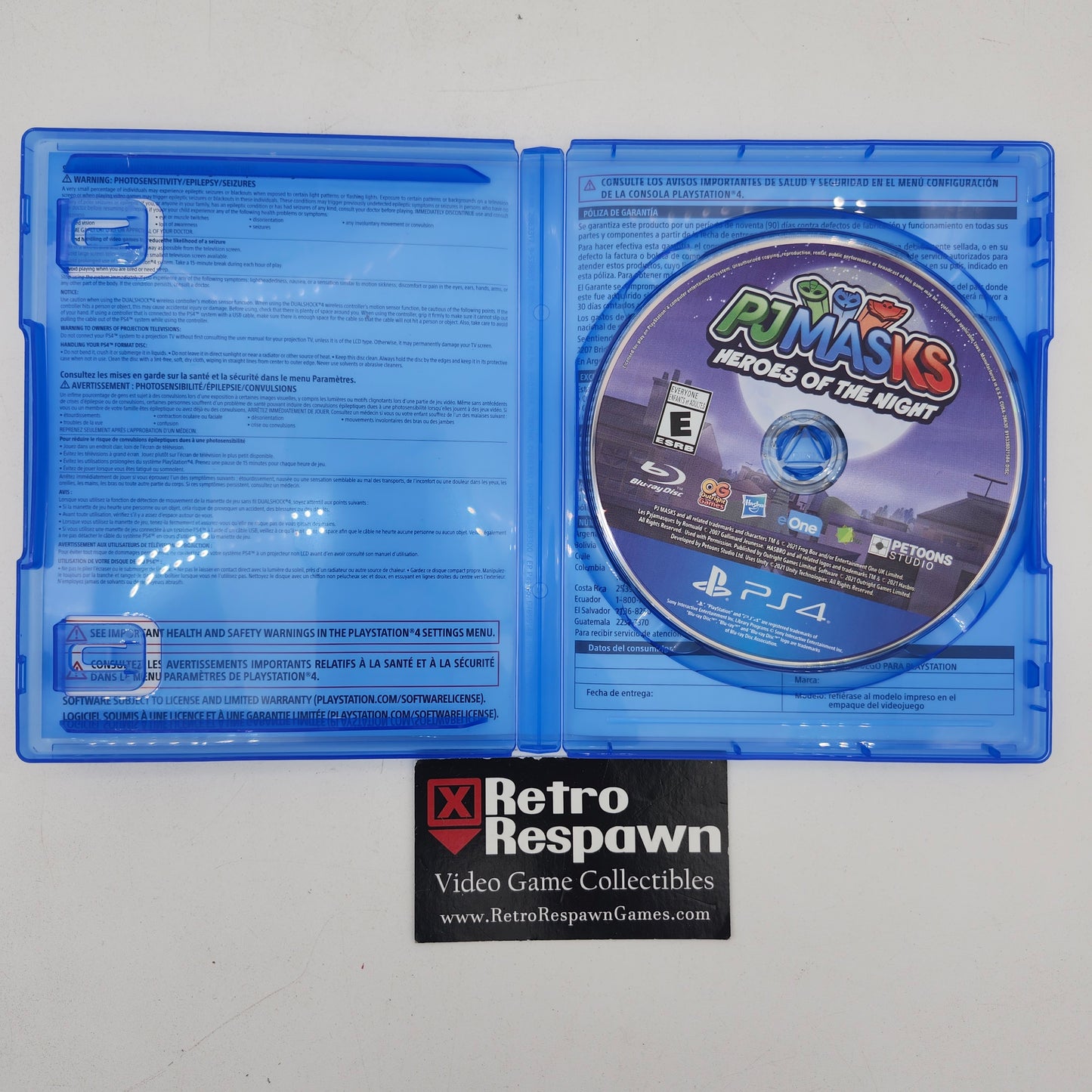 PJ Masks: Heroes of the Night - Playstation 4 (Complete)