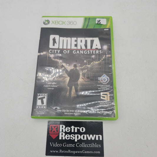 Omerta: City of Gangsters - Xbox 360 (Missing Manual)